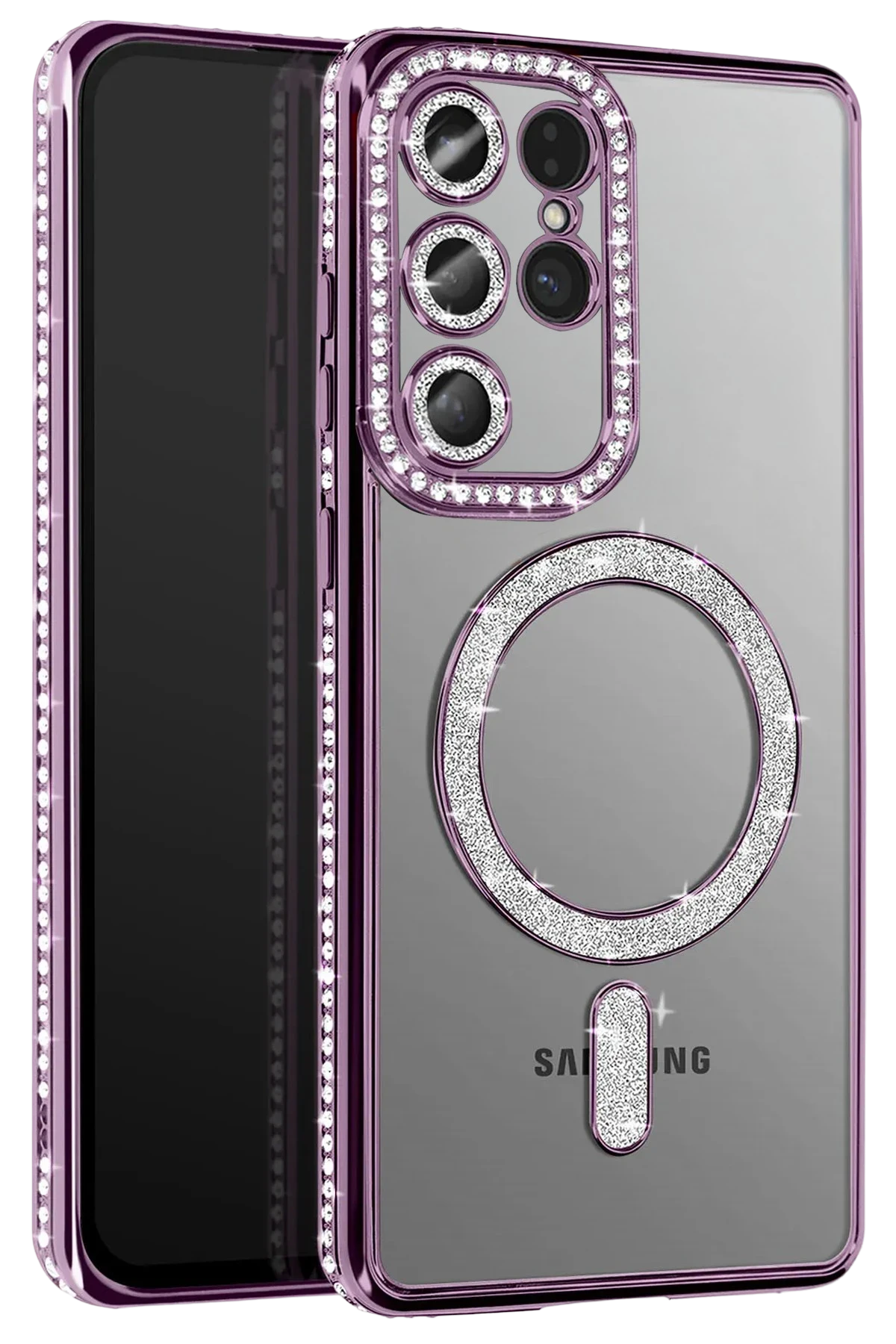 Joko Samsung Galaxy S26 Ultra Joke Simli Magneticsafe Kılıf - Derin Mor