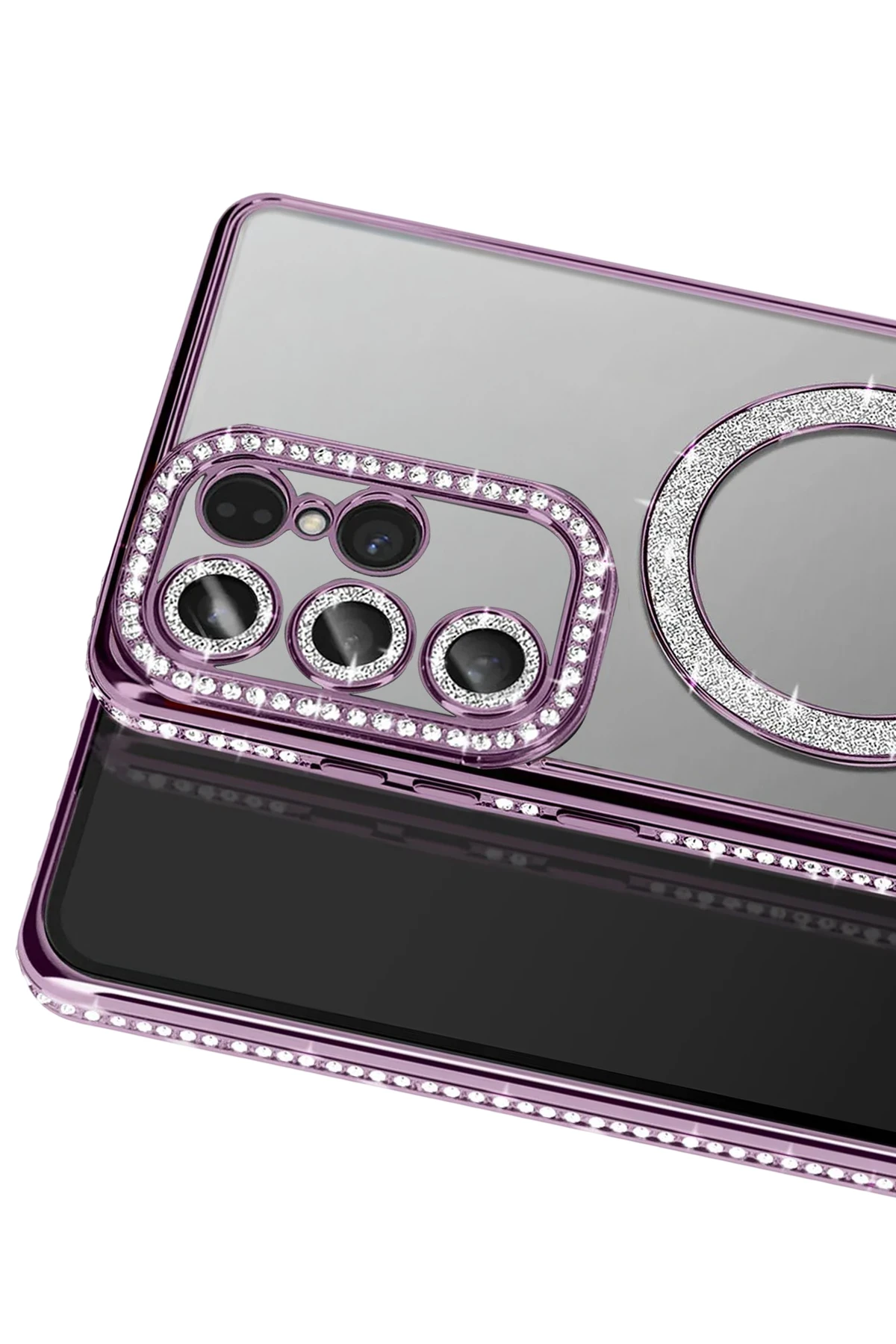 Joko Samsung Galaxy S26 Ultra Joke Simli Magneticsafe Kılıf - Derin Mor