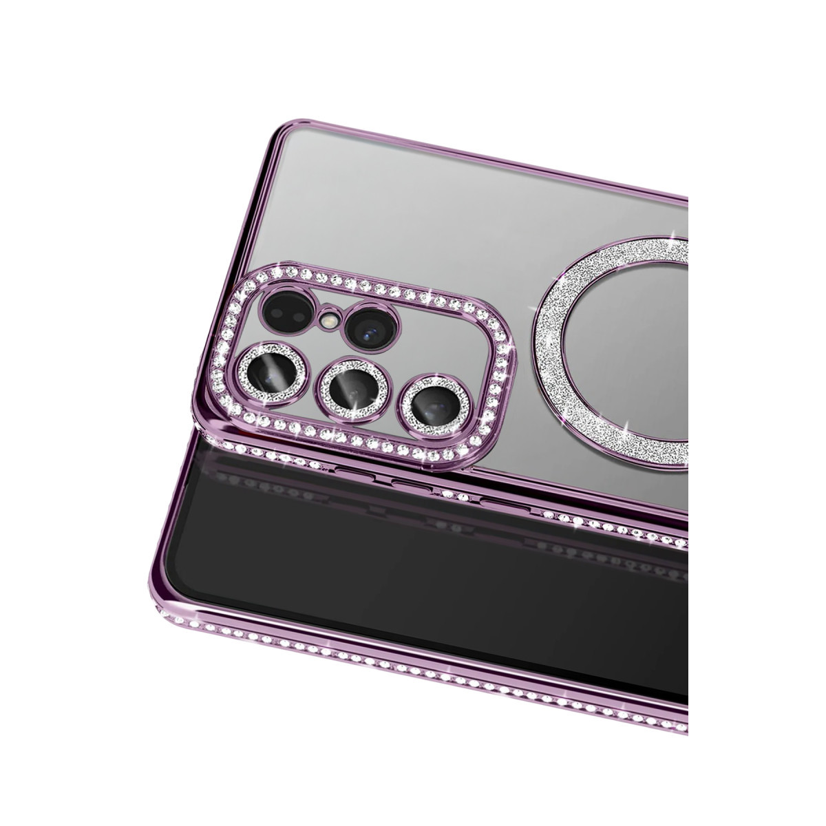 Newface Samsung Galaxy S26 Ultra Joke Simli Magneticsafe Kılıf - Derin Mor — görsel 8