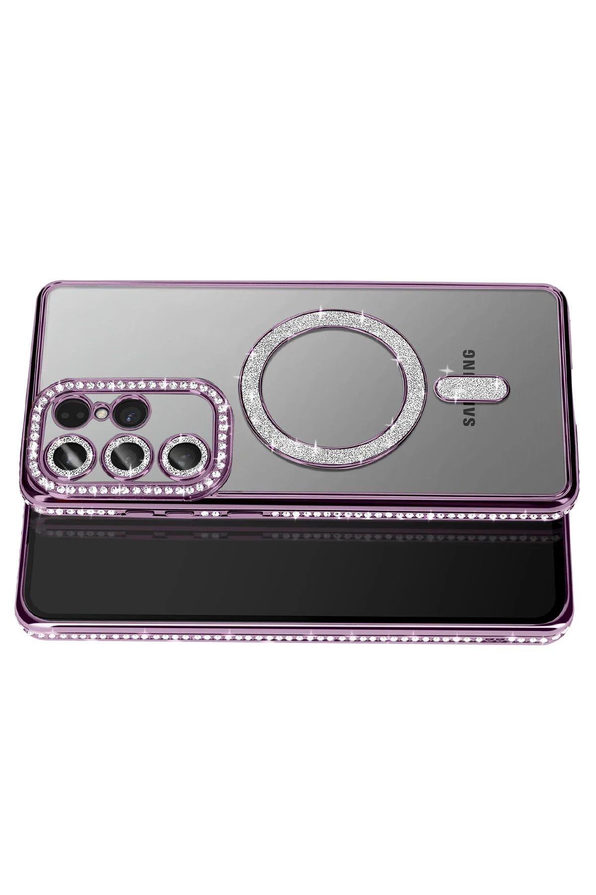 Joko Samsung Galaxy S26 Ultra Joke Simli Magneticsafe Kılıf - Derin Mor