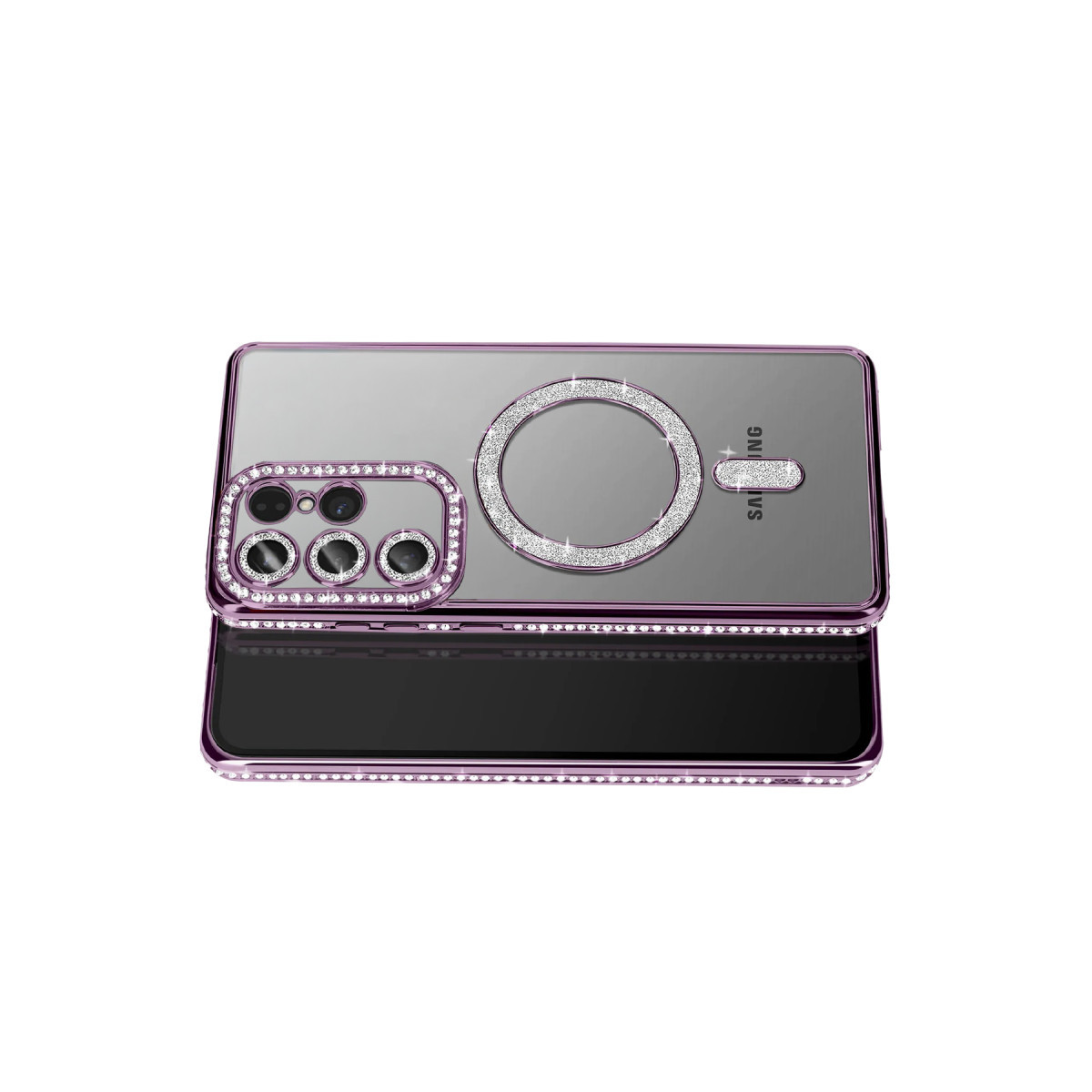Newface Samsung Galaxy S26 Ultra Joke Simli Magneticsafe Kılıf - Derin Mor — görsel 9
