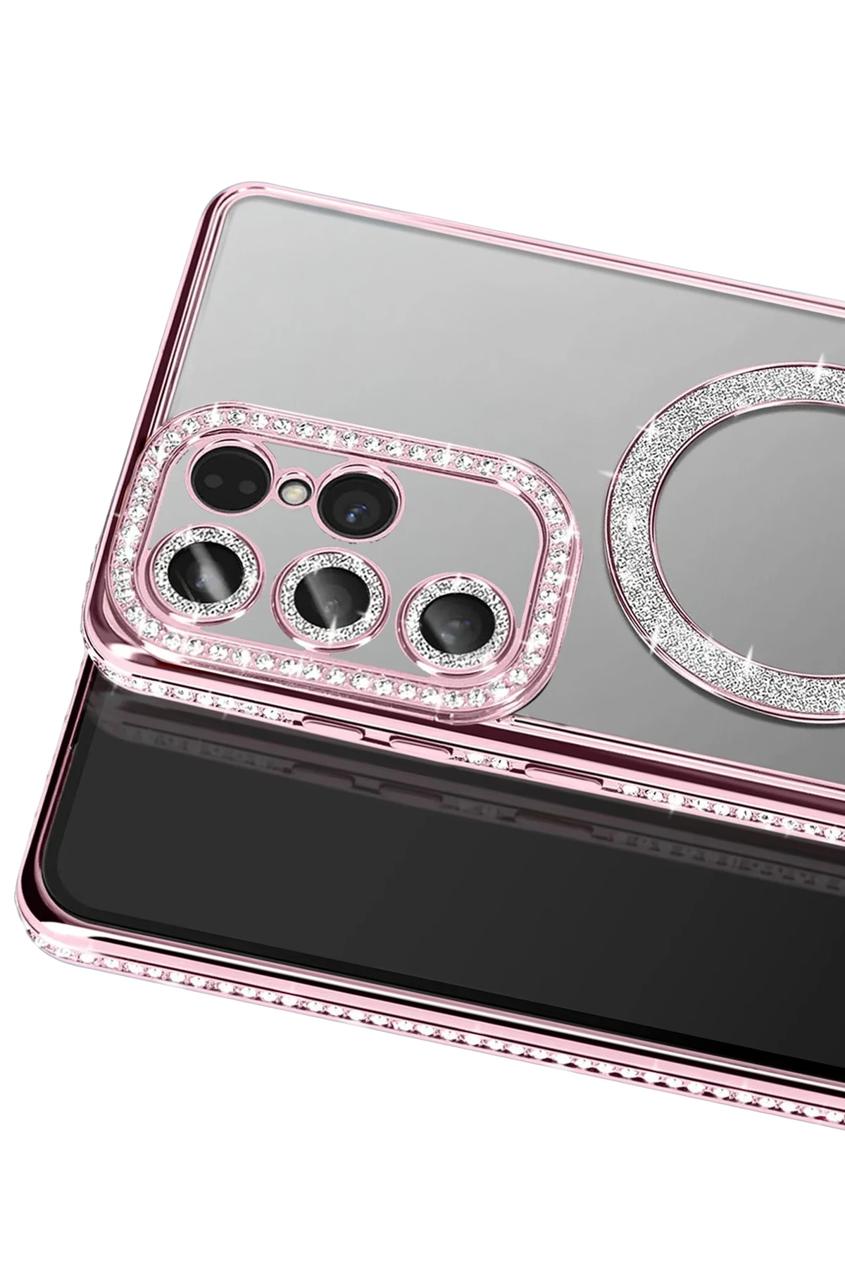 Joko Samsung Galaxy S26 Ultra Joke Simli Magneticsafe Kılıf - Pembe