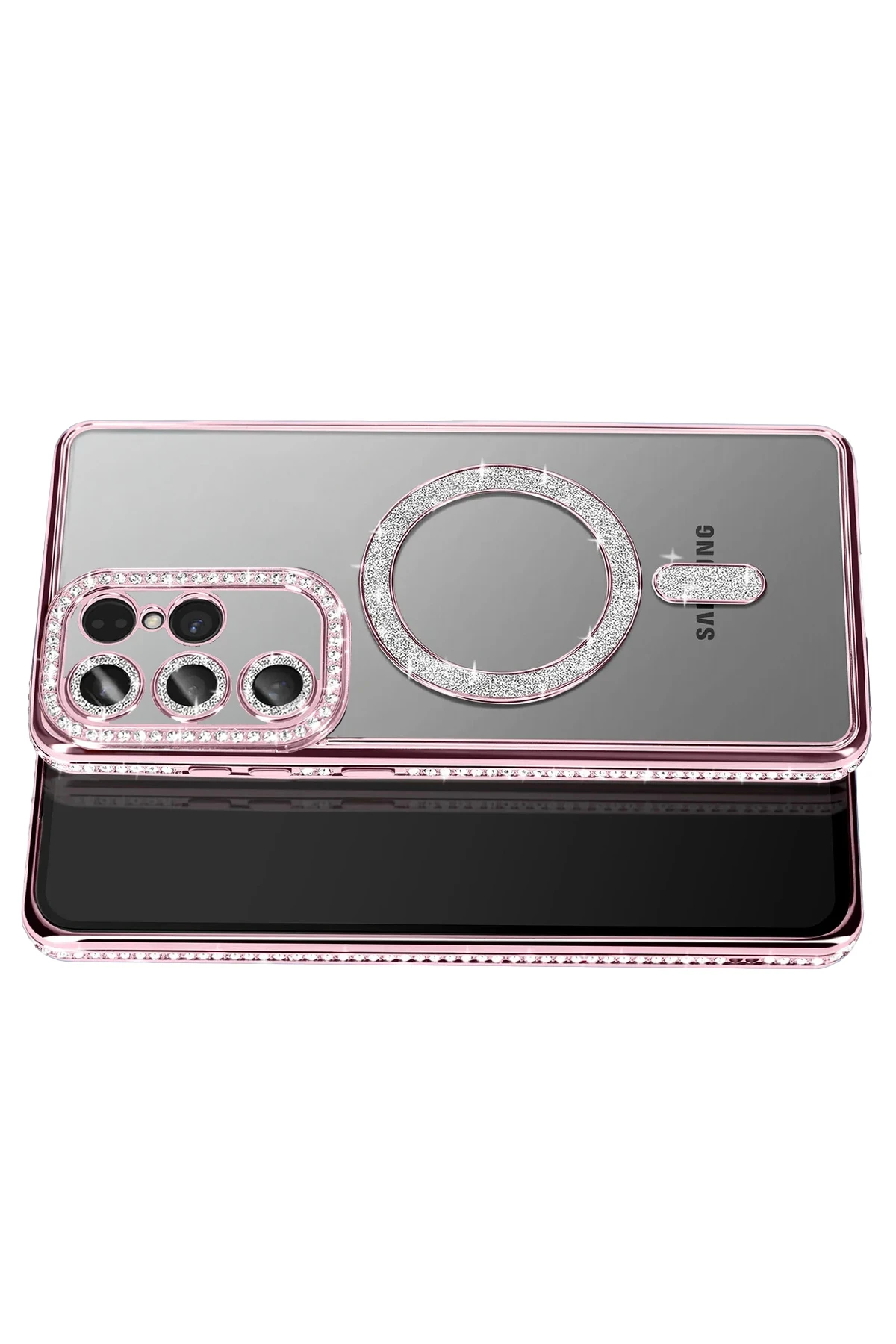 Joko Samsung Galaxy S26 Ultra Joke Simli Magneticsafe Kılıf - Pembe