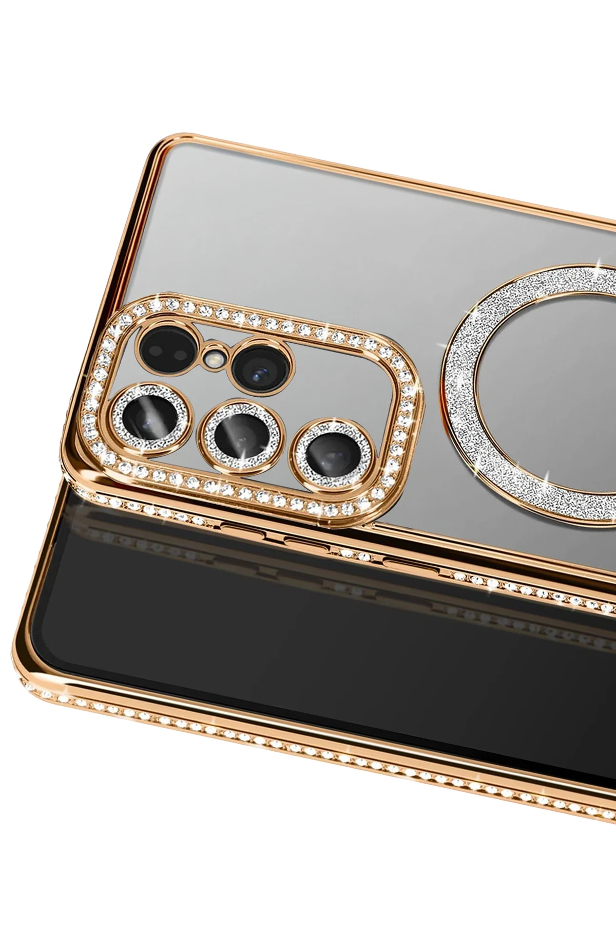 Joko Samsung Galaxy S26 Ultra Joke Simli Magneticsafe Kılıf - Gold