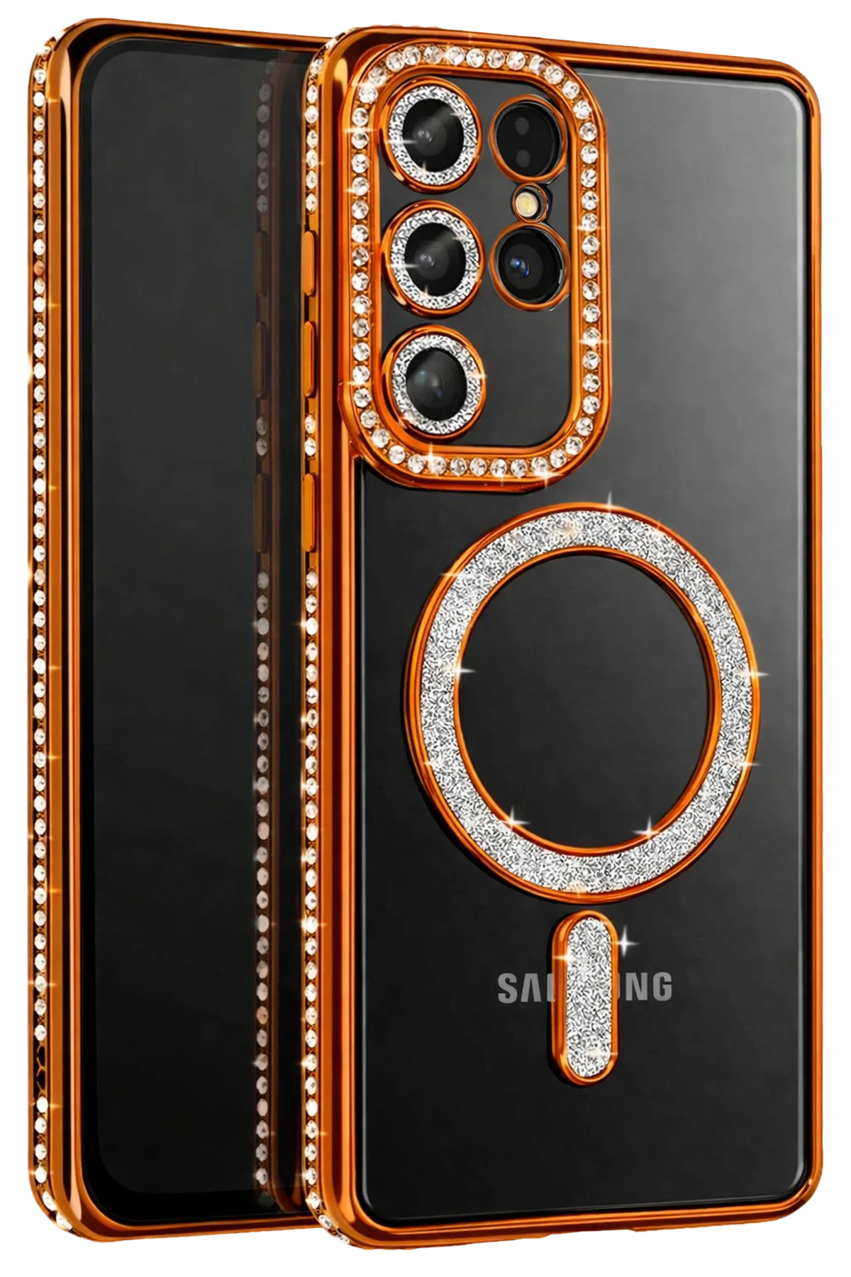 Joko Samsung Galaxy S26 Ultra Joke Simli Magneticsafe Kılıf - Turuncu