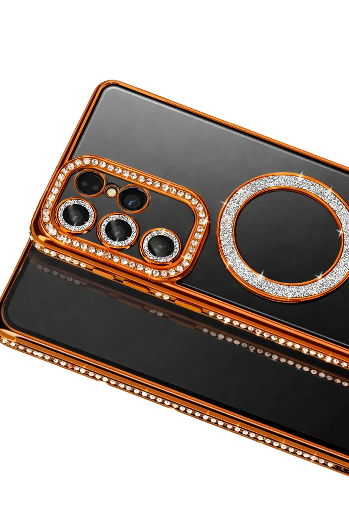 Joko Samsung Galaxy S26 Ultra Joke Simli Magneticsafe Kılıf - Turuncu