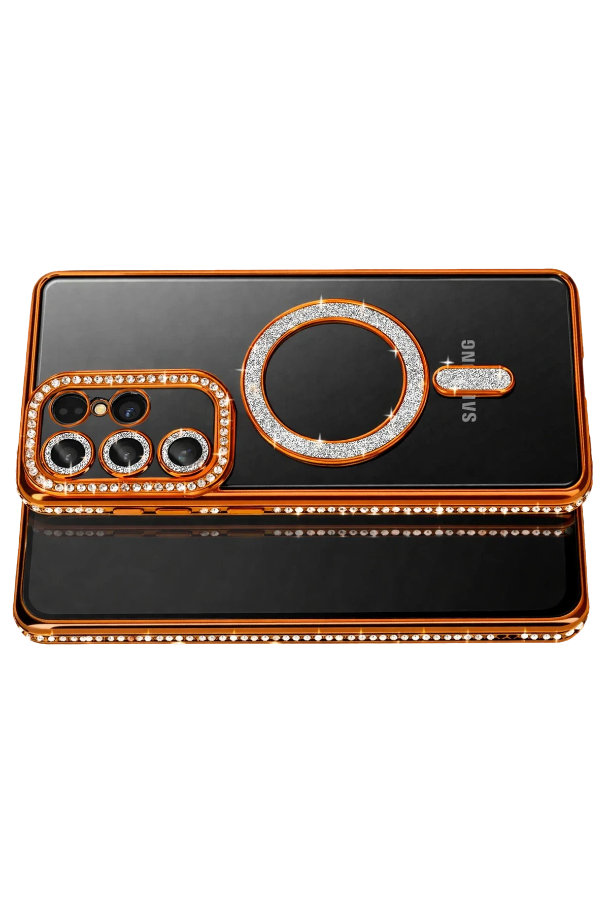 Joko Samsung Galaxy S26 Ultra Joke Simli Magneticsafe Kılıf - Turuncu