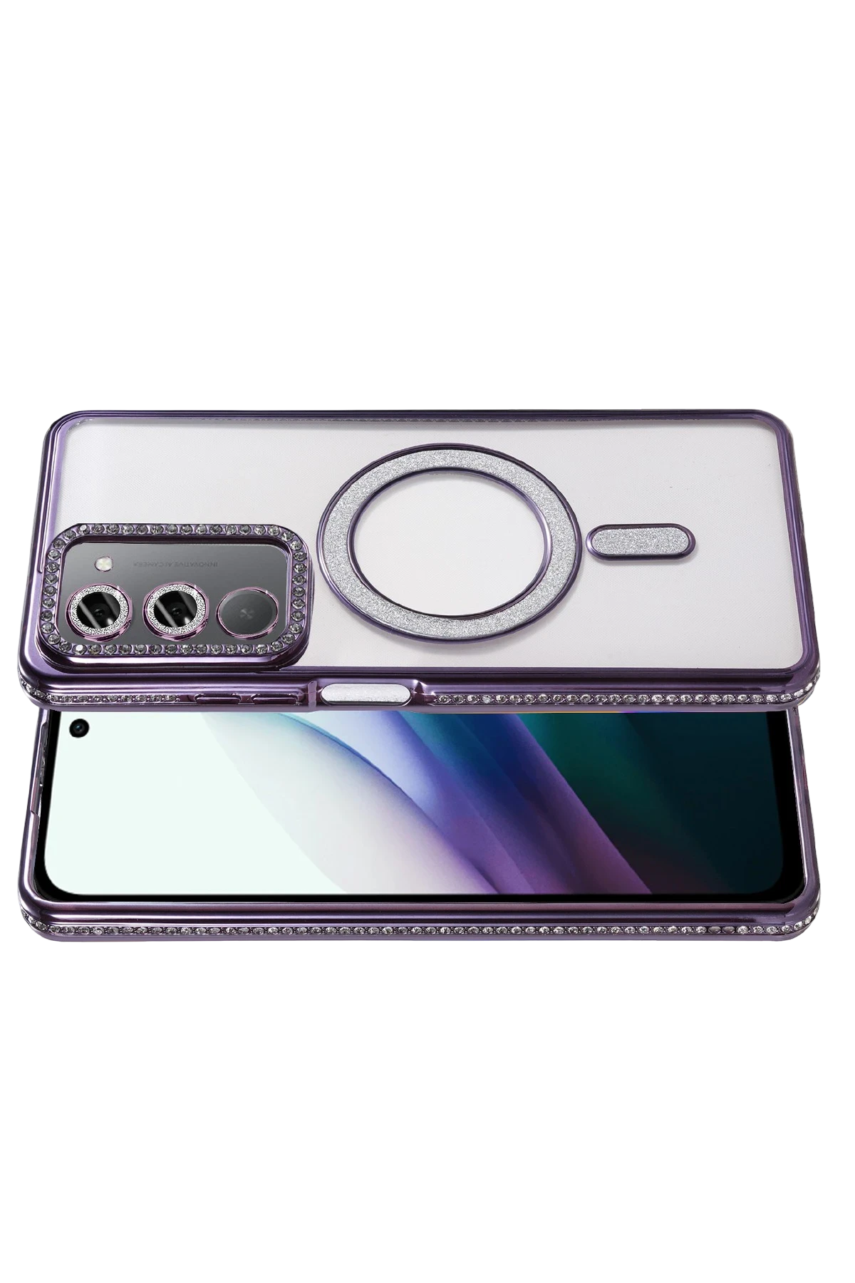 Joko Xiaomi Redmi 15 4G Joke Simli Magneticsafe Kılıf - Derin Mor
