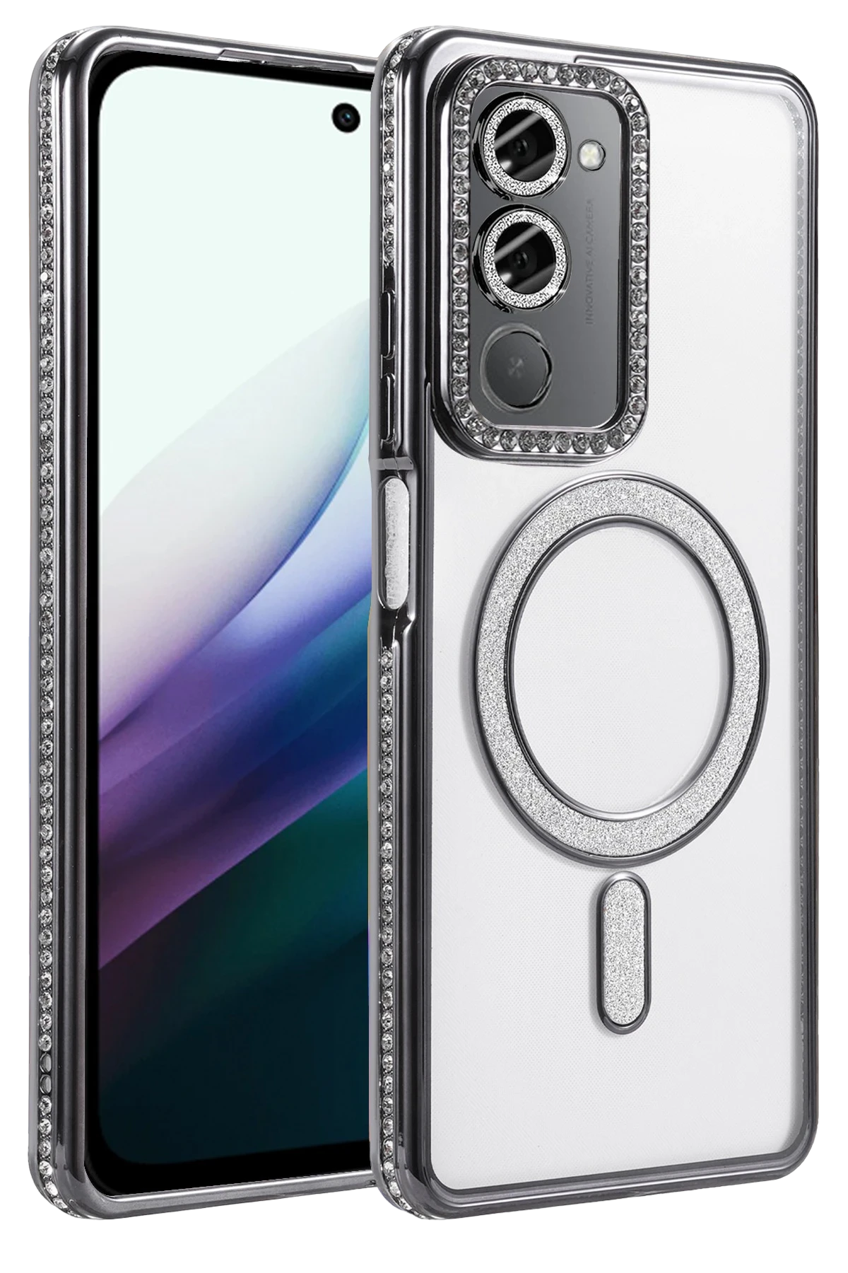 Joko Xiaomi Redmi 15 4G Joke Simli Magneticsafe Kılıf - Siyah