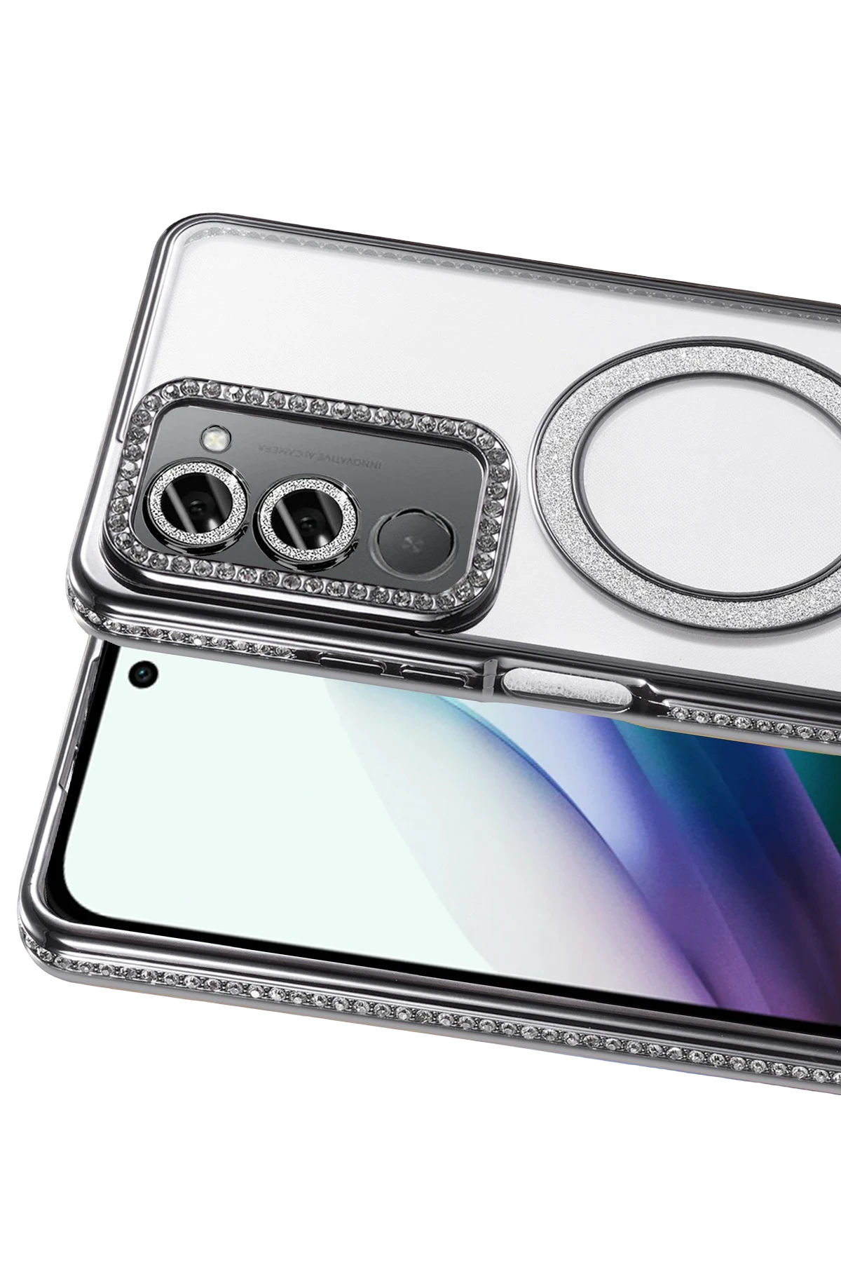 Joko Xiaomi Redmi 15 4G Joke Simli Magneticsafe Kılıf - Siyah