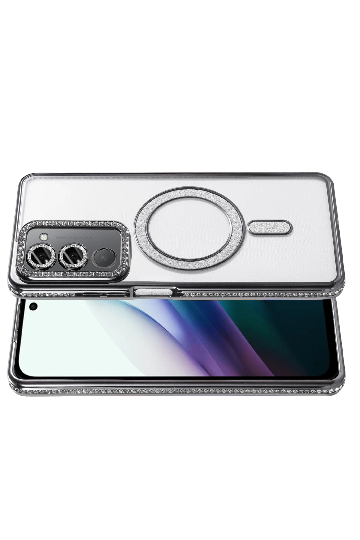 Joko Xiaomi Redmi 15 4G Joke Simli Magneticsafe Kılıf - Siyah