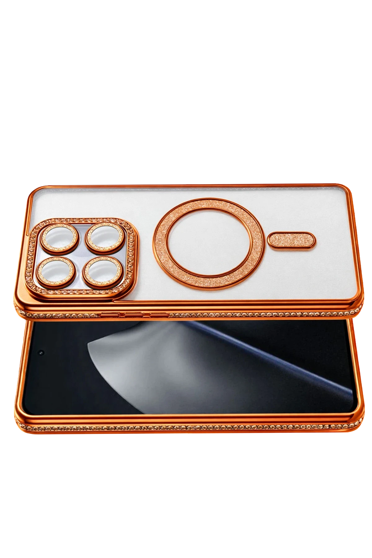 Joko Xiaomi Mi 15T Pro Joke Simli Magneticsafe Kılıf - Turuncu
