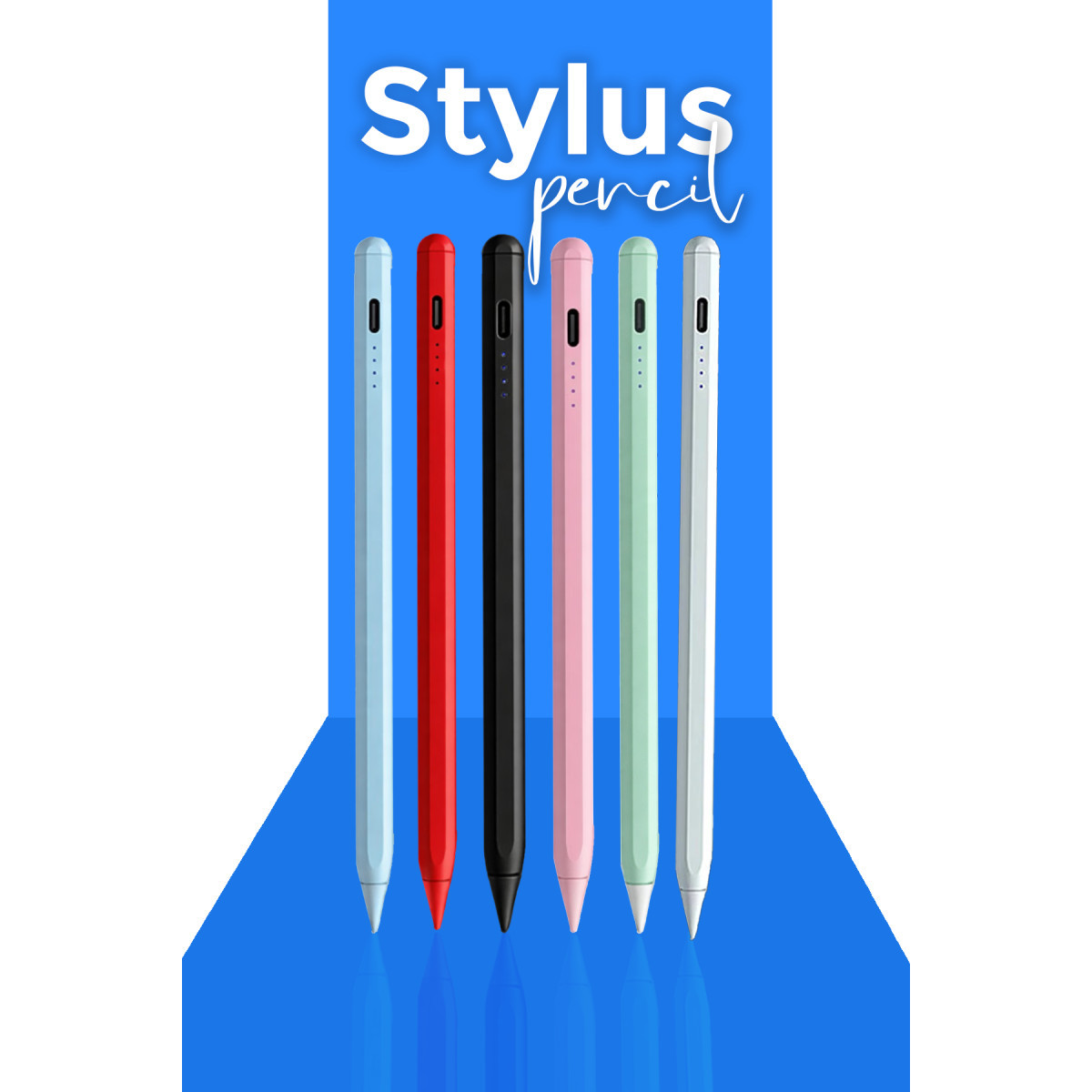 Newface K2259 iPad Uyumlu Dokunmatik Stylus Kalem - Beyaz — görsel 9