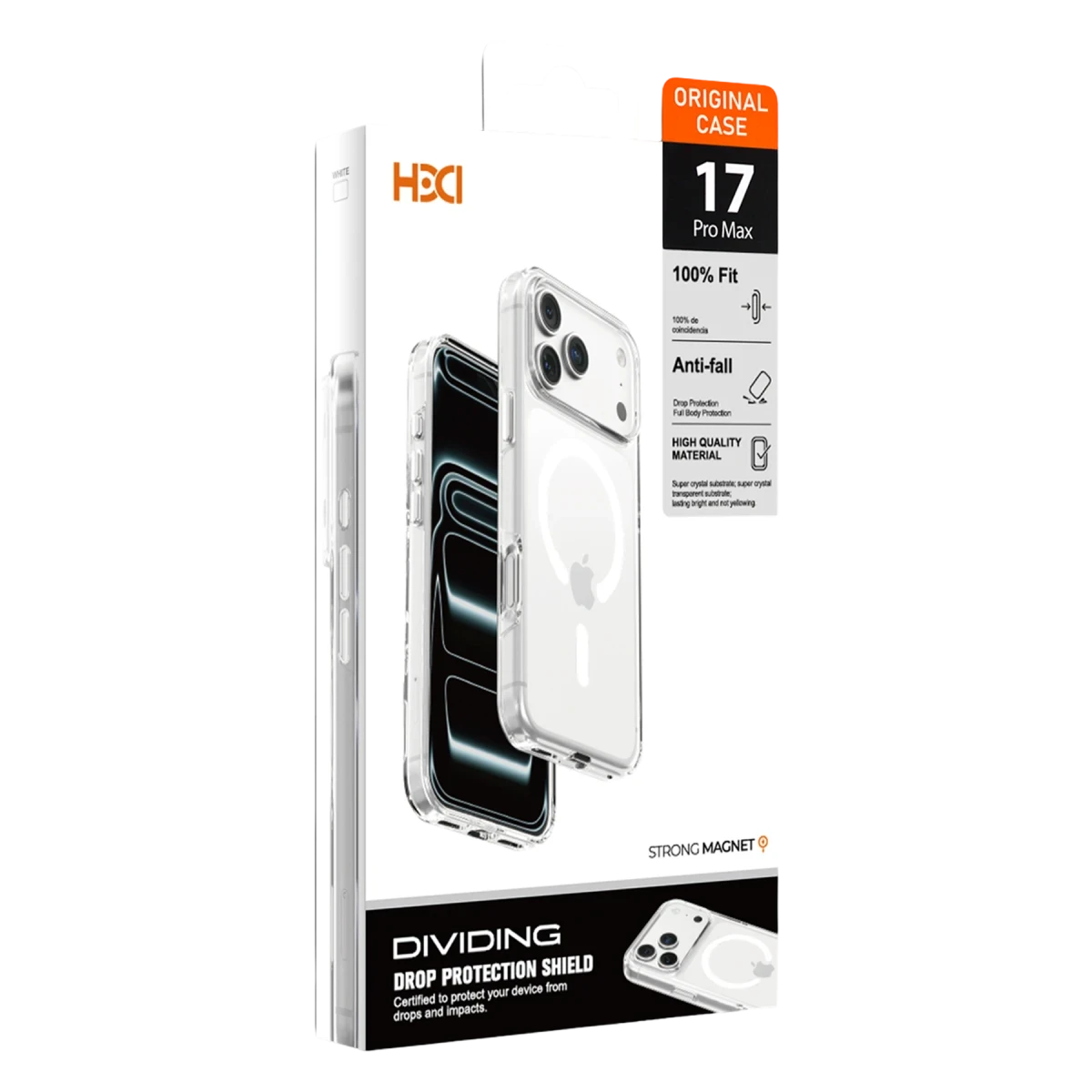 HDD Apple iPhone 18 Pro /17 Pro HBC-365 Atlas Magsafe Kapak - Mavi