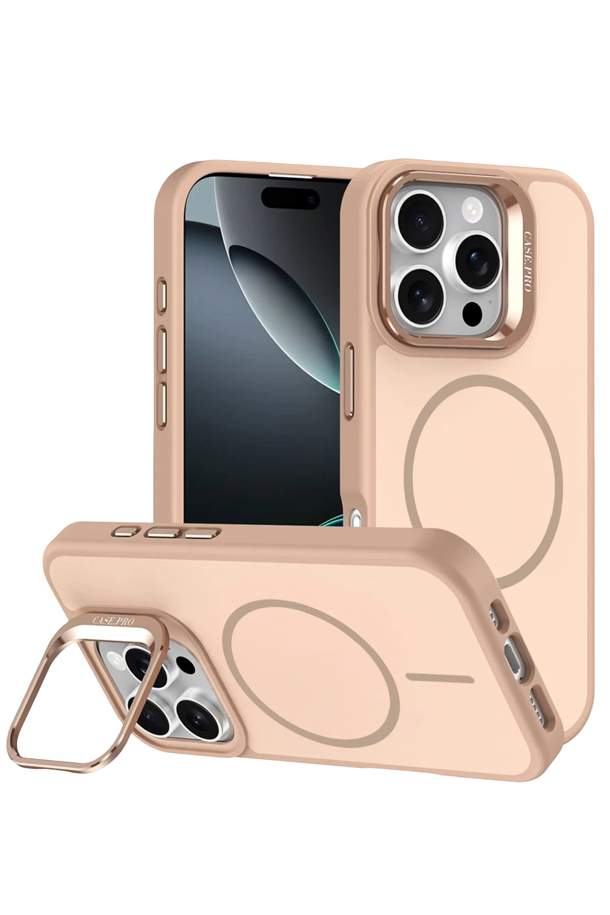 Joko Apple iPhone 16 Pro Max Flexa Magsafe Kapak - Gold