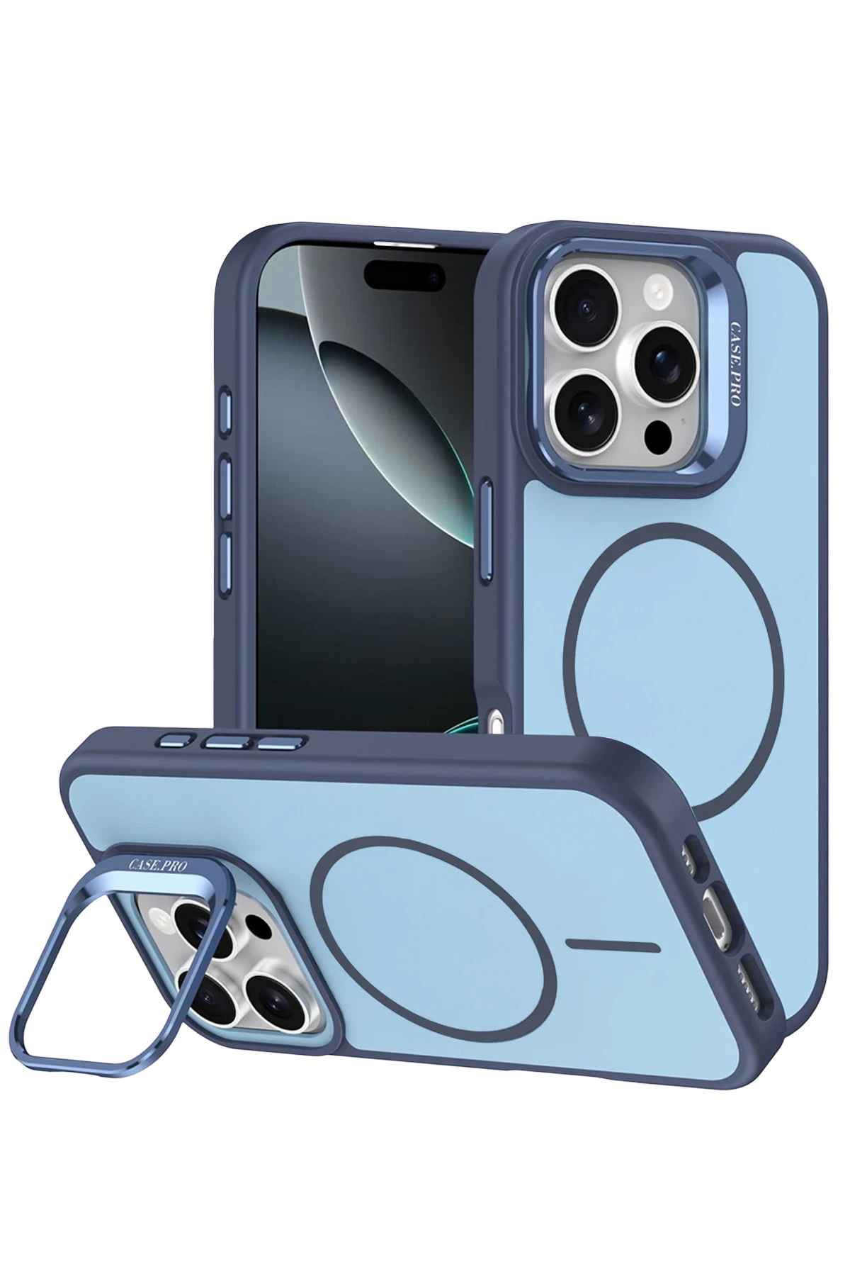 Joko Apple iPhone 16 Pro Max Flexa Magsafe Kapak - Mavi