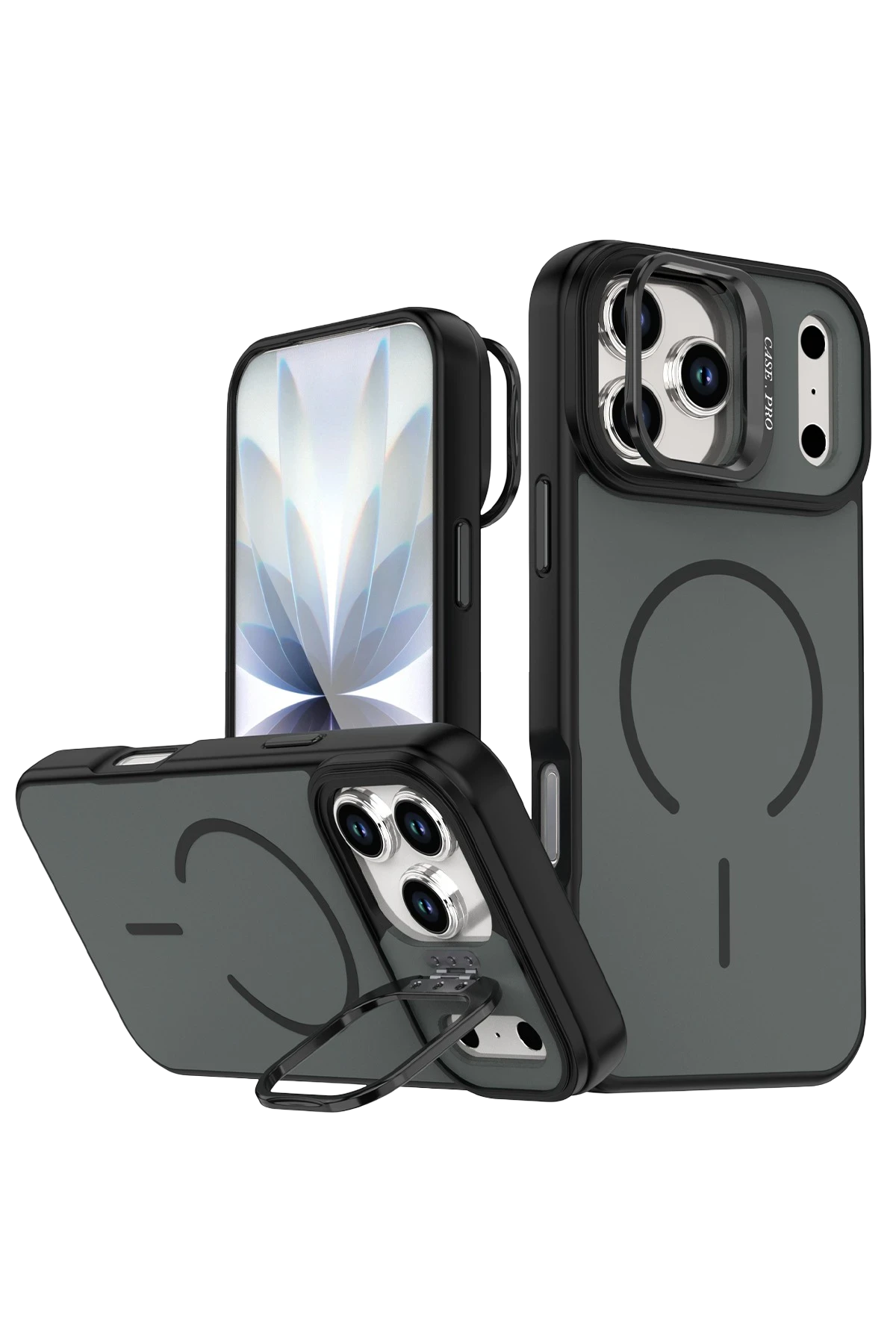 Joko Apple iPhone 17 Pro Max Flexa Magsafe Kapak - Siyah