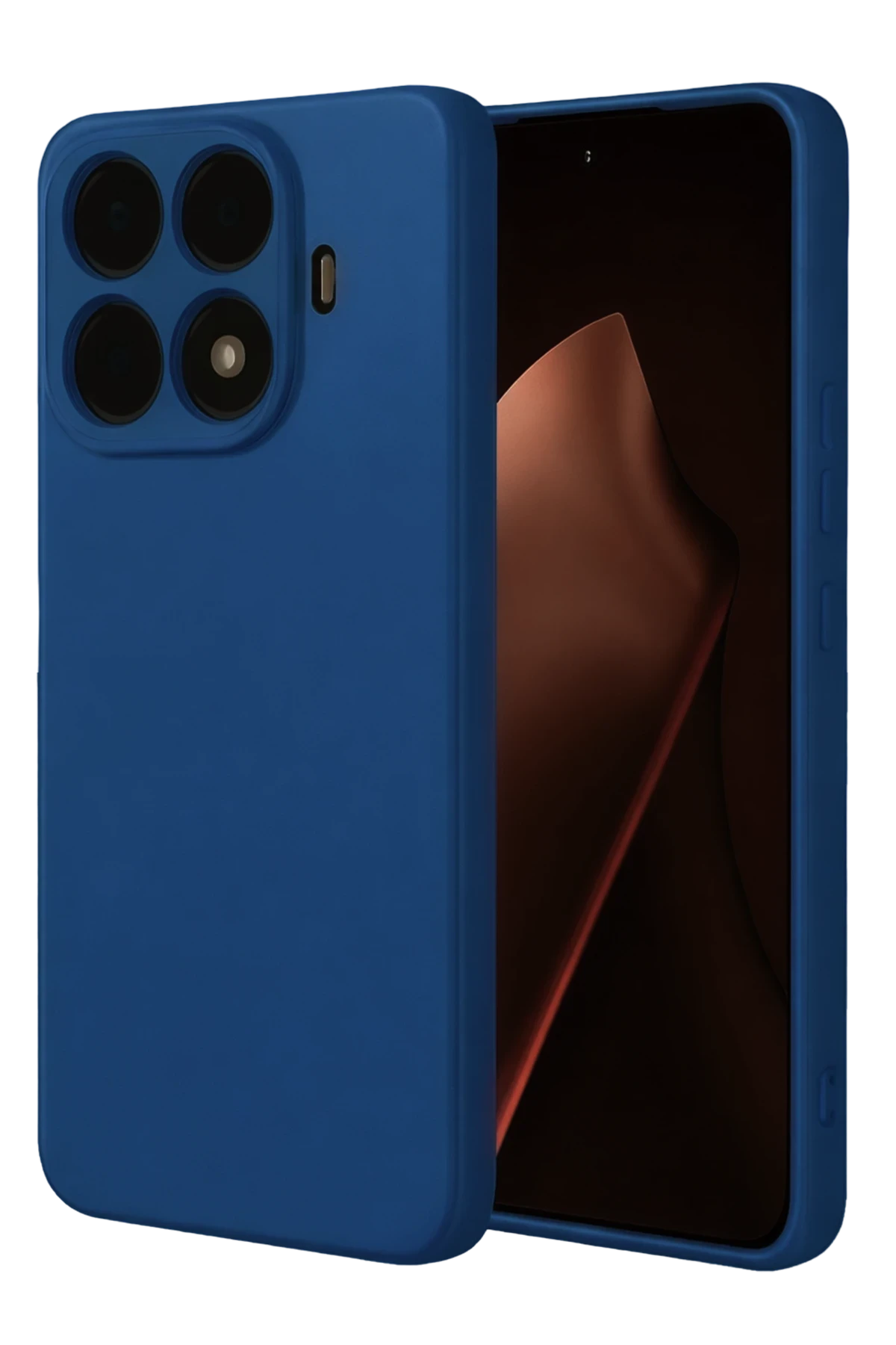 Newface Xiaomi Mi 15T Pro Nano içi Kadife Silikon - Lacivert