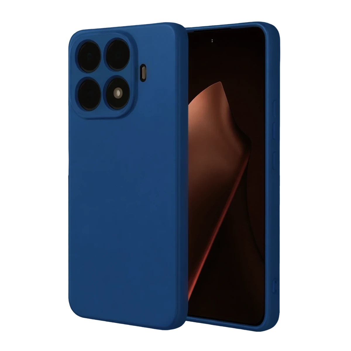 Newface Xiaomi Mi 15T Pro Nano içi Kadife Silikon - Lacivert