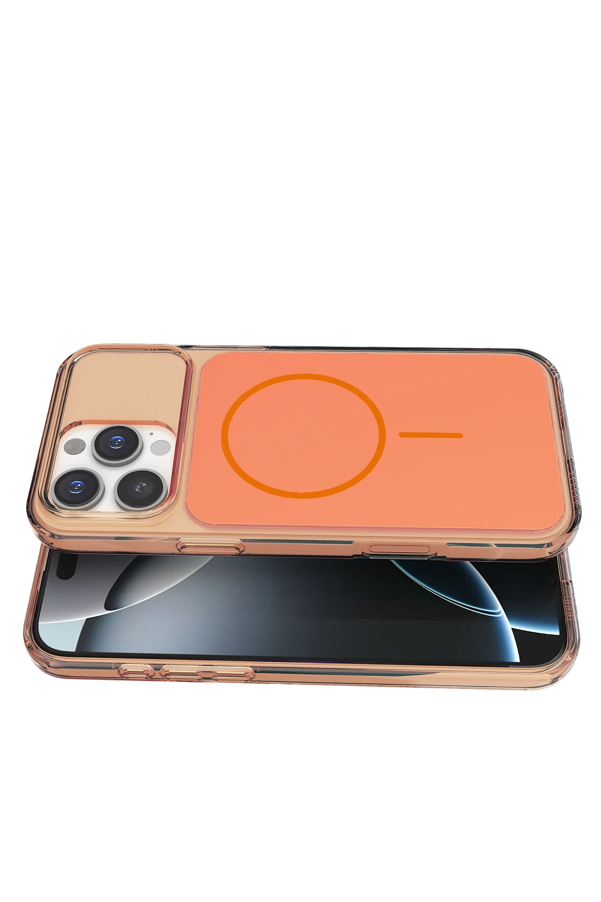 Joko Apple iPhone 16 Pro Max Bruma Magsafe Kapak - Turuncu