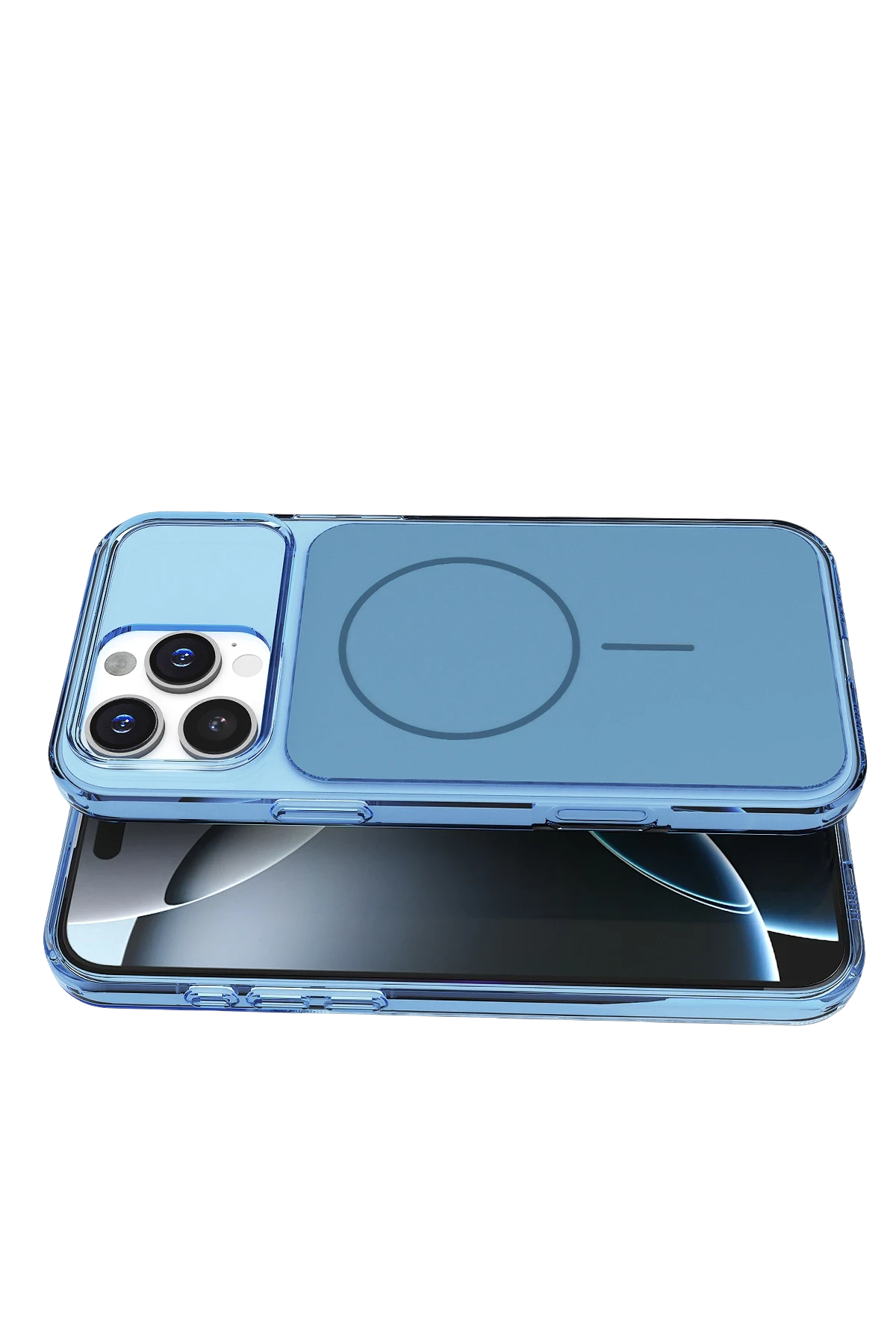 Joko Apple iPhone 16 Pro Max Bruma Magsafe Kapak - Mavi