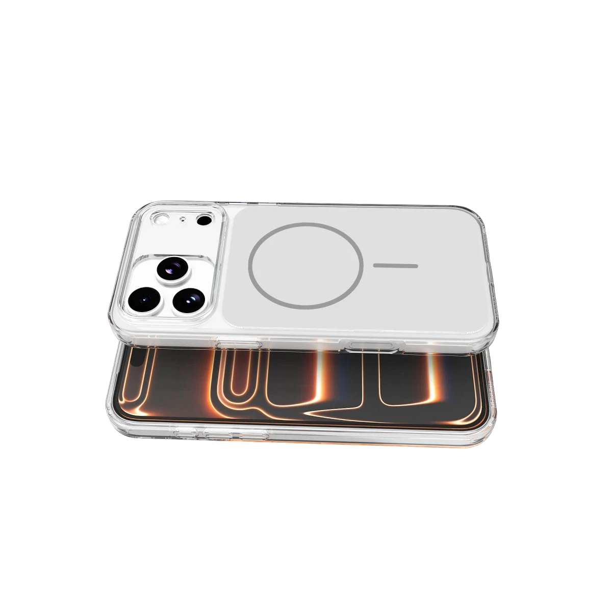 Joko Apple iPhone 17 Pro Max Bruma Magsafe Kapak - Gümüş