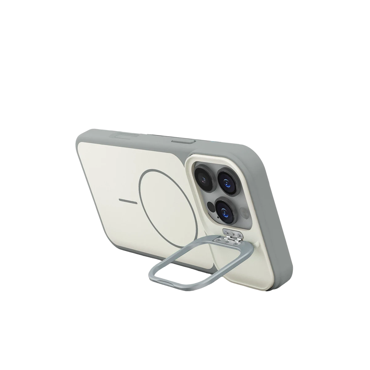 Joko Apple iPhone 16 Pro Max Pale Magsafe Standlı Kapak - Beyaz — görsel 6