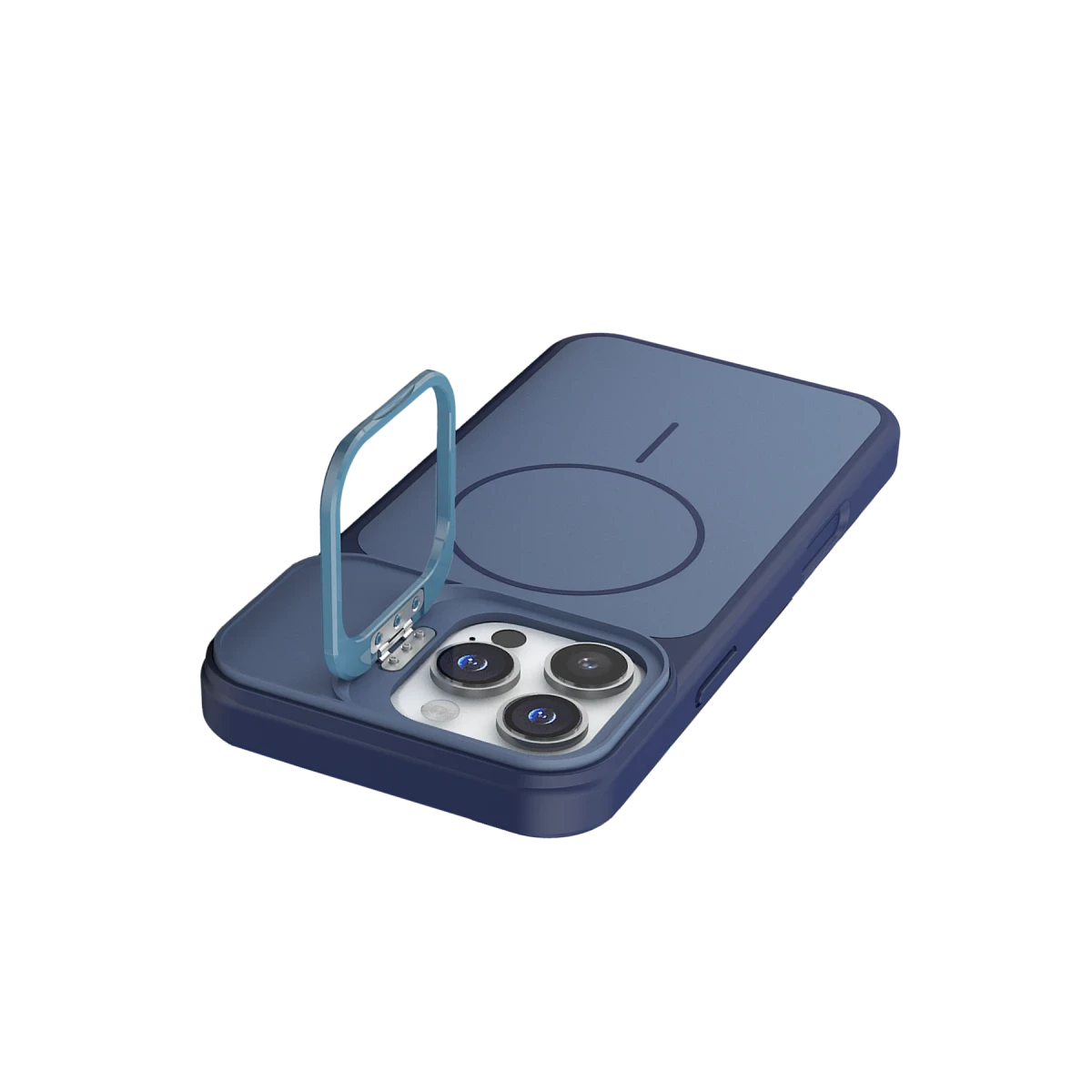Joko Apple iPhone 16 Pro Max Pale Magsafe Standlı Kapak- Mavi