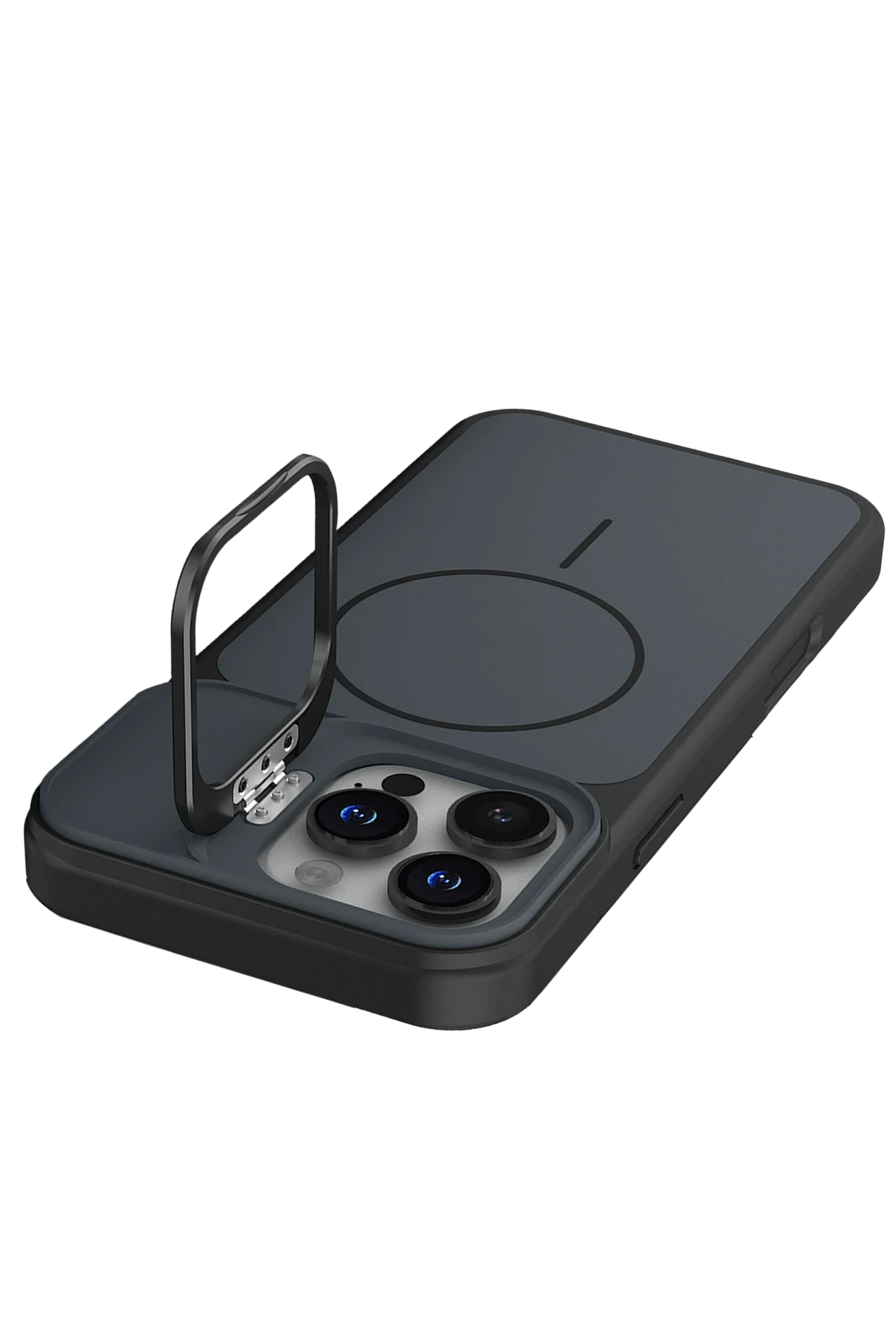 Joko Apple iPhone 16 Pro Max Pale Magsafe Standlı Kapak - Siyah