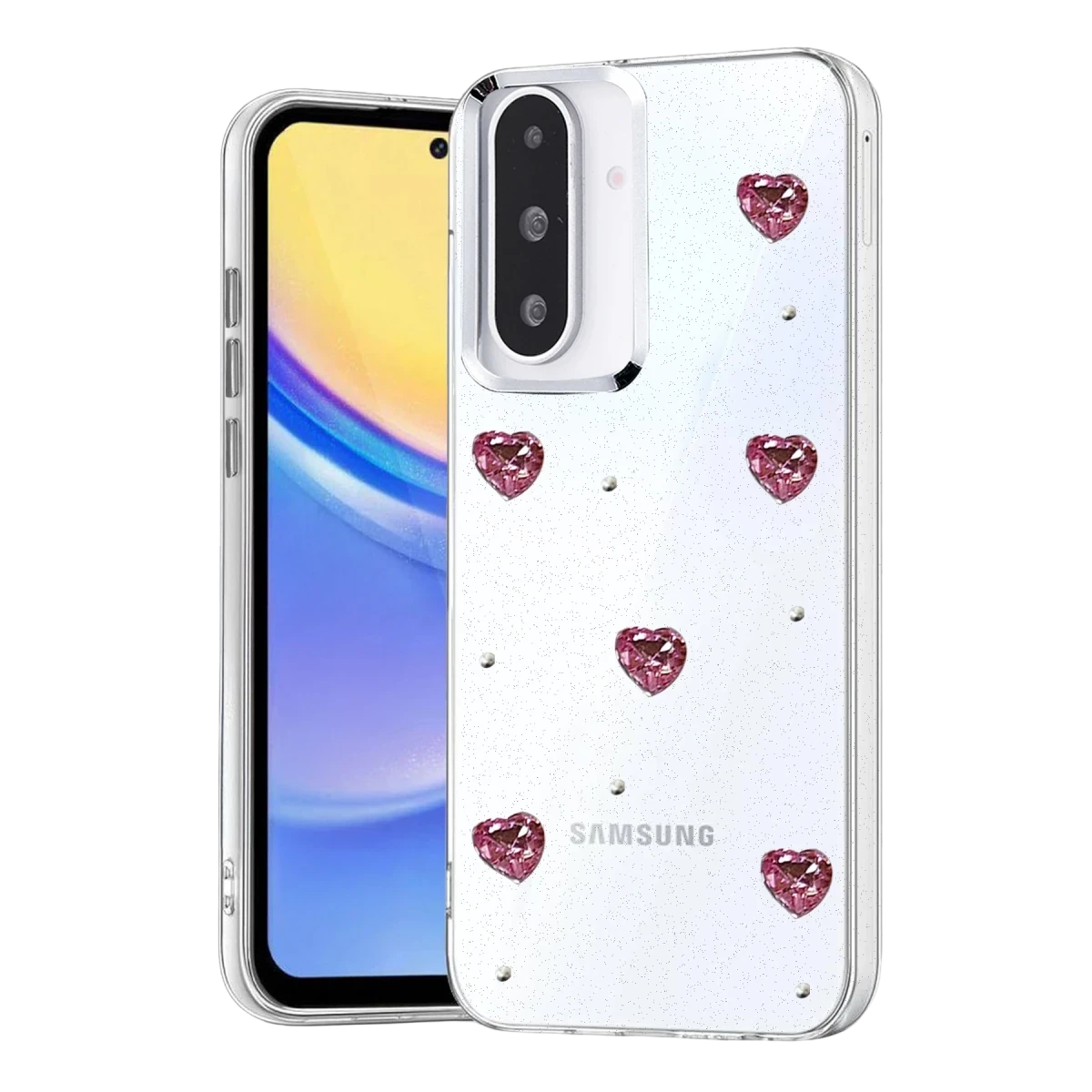 Newface Samsung Galaxy A36 Fiyonk Desenli Kapak - Desen 3