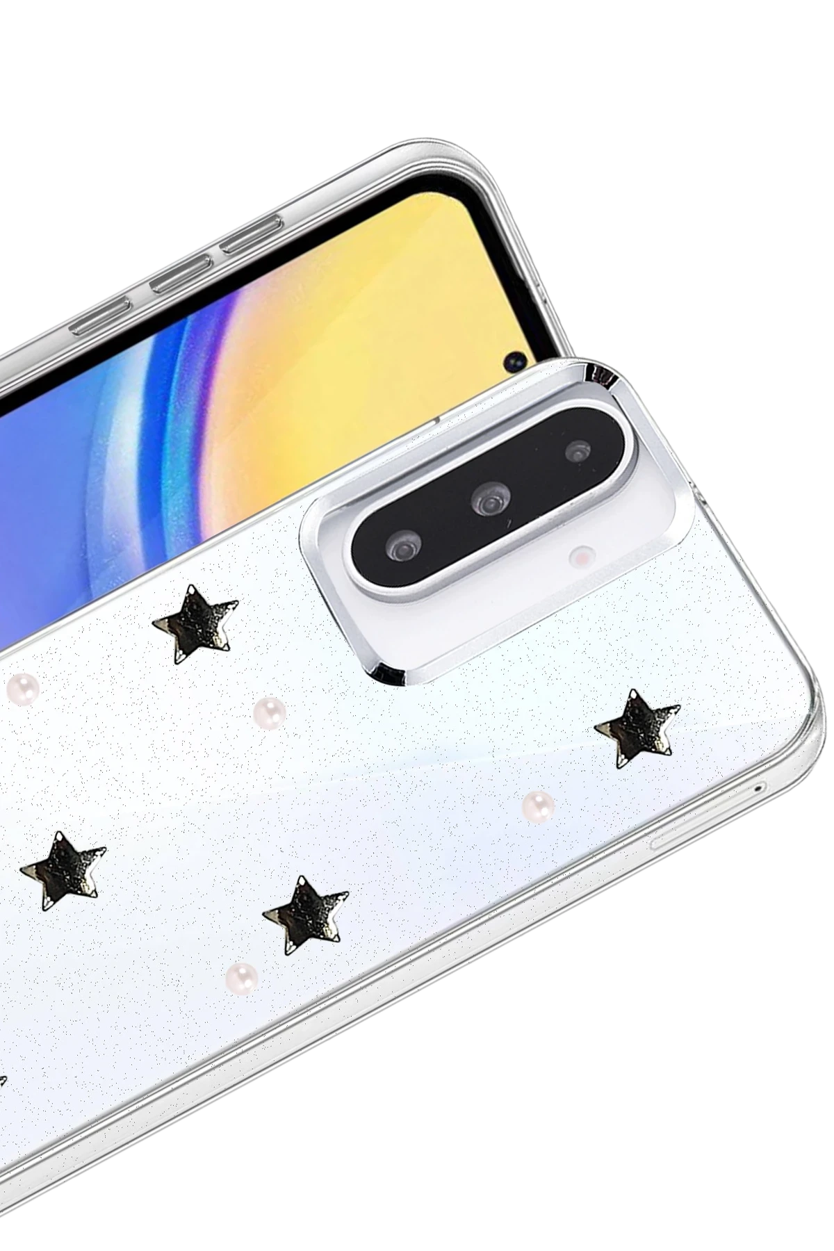 Newface Samsung Galaxy A36 Fiyonk Desenli Kapak - Desen 7