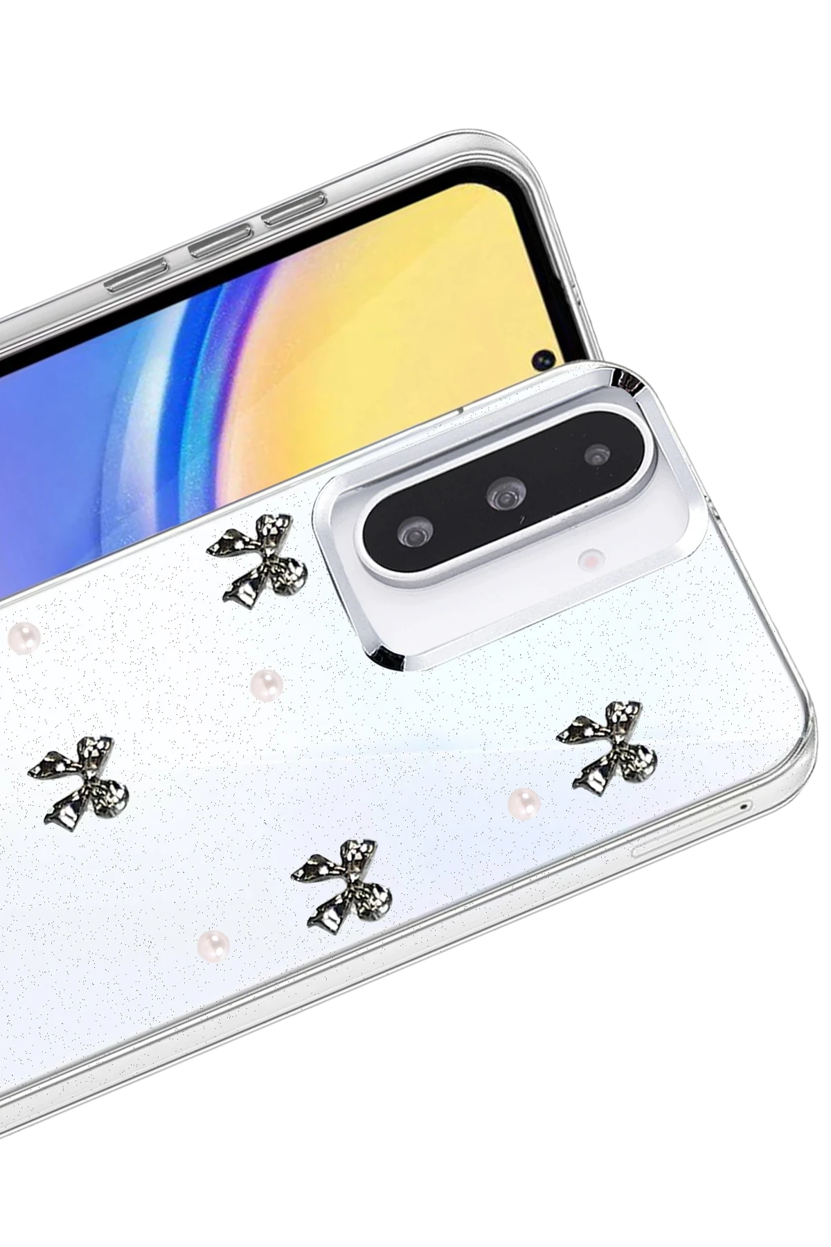 Newface Samsung Galaxy A36 Fiyonk Desenli Kapak - Desen 8