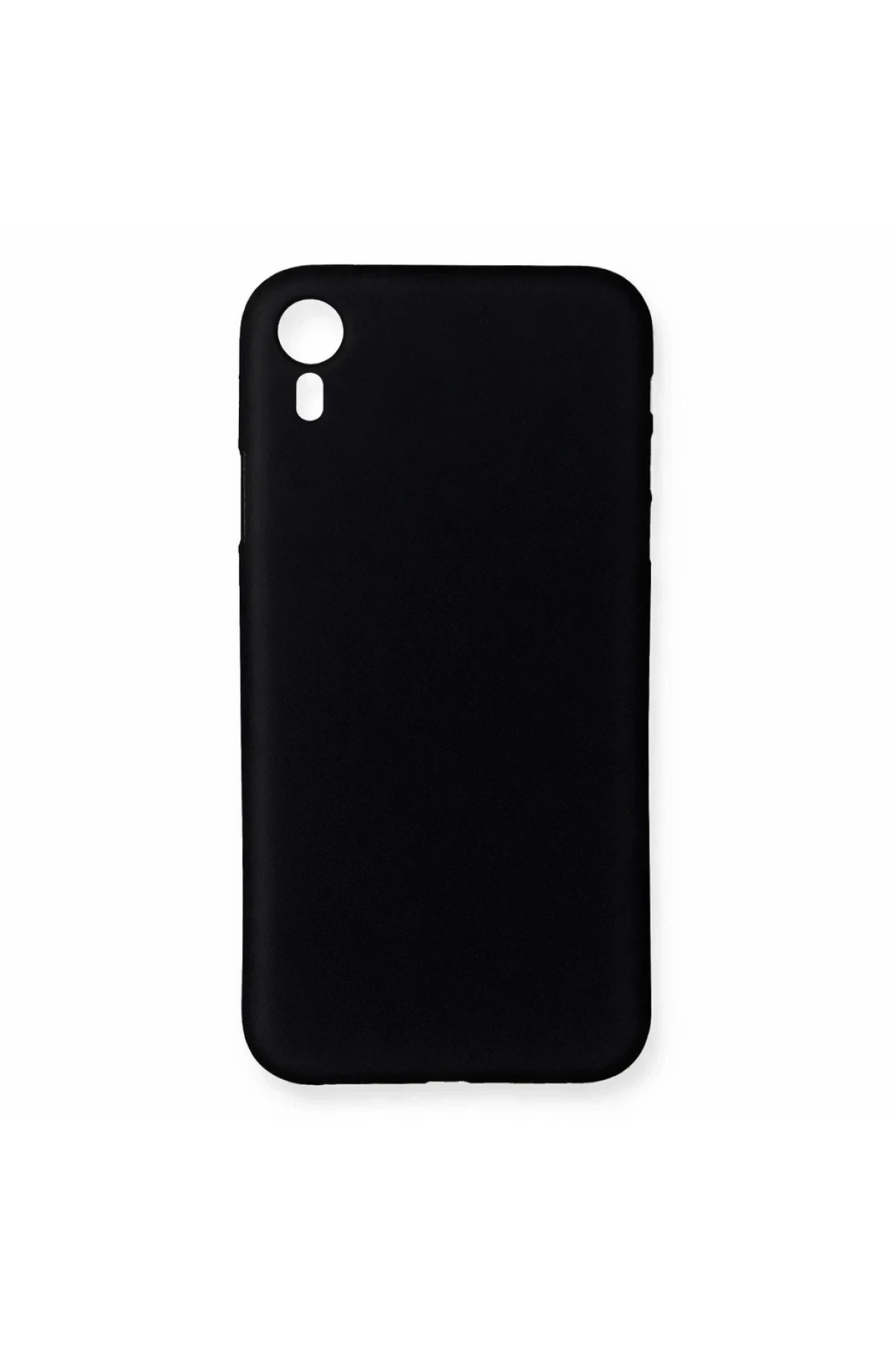 Newface iPhone XR Kılıf PP Ultra İnce Kapak - Siyah
