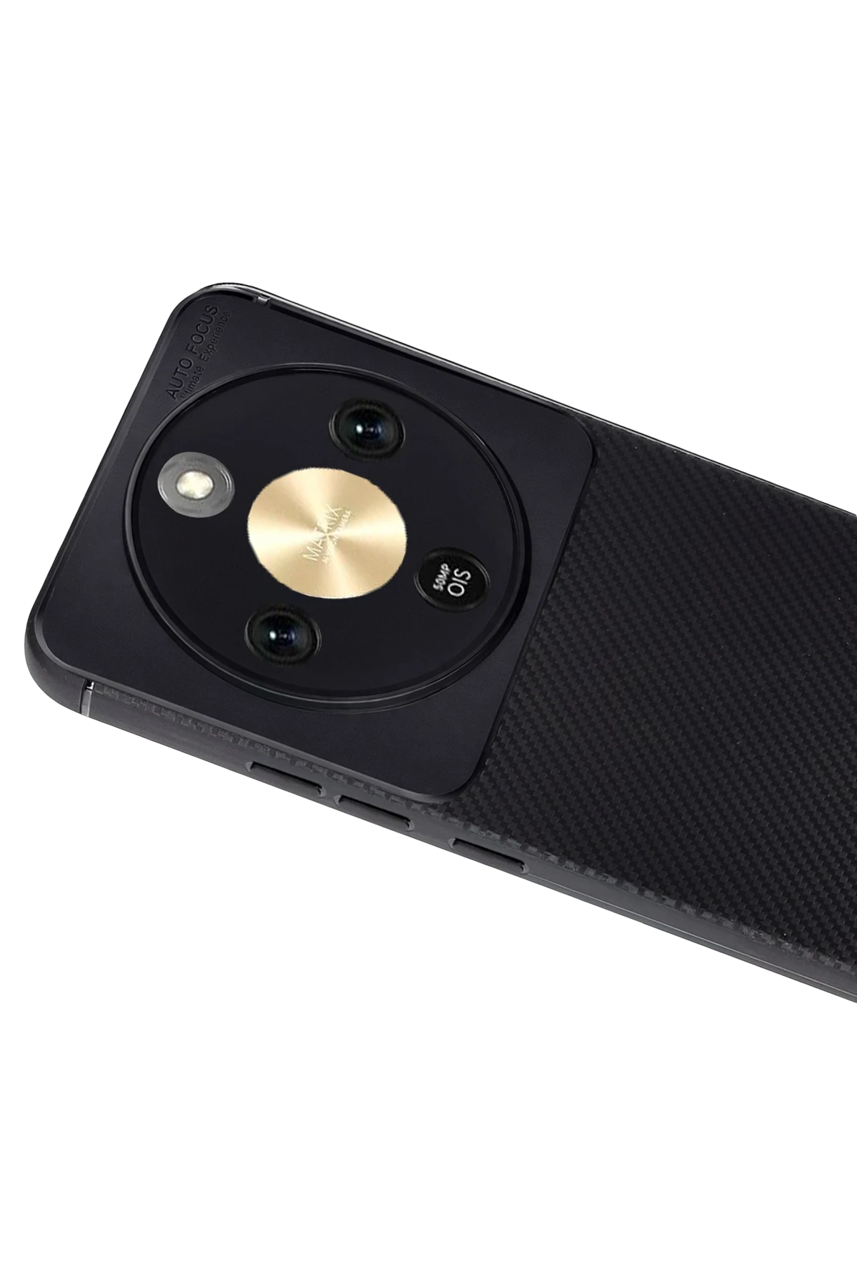 Newface Huawei Honor Magic 8 Lite Auto Focus Karbon Kapak - Siyah
