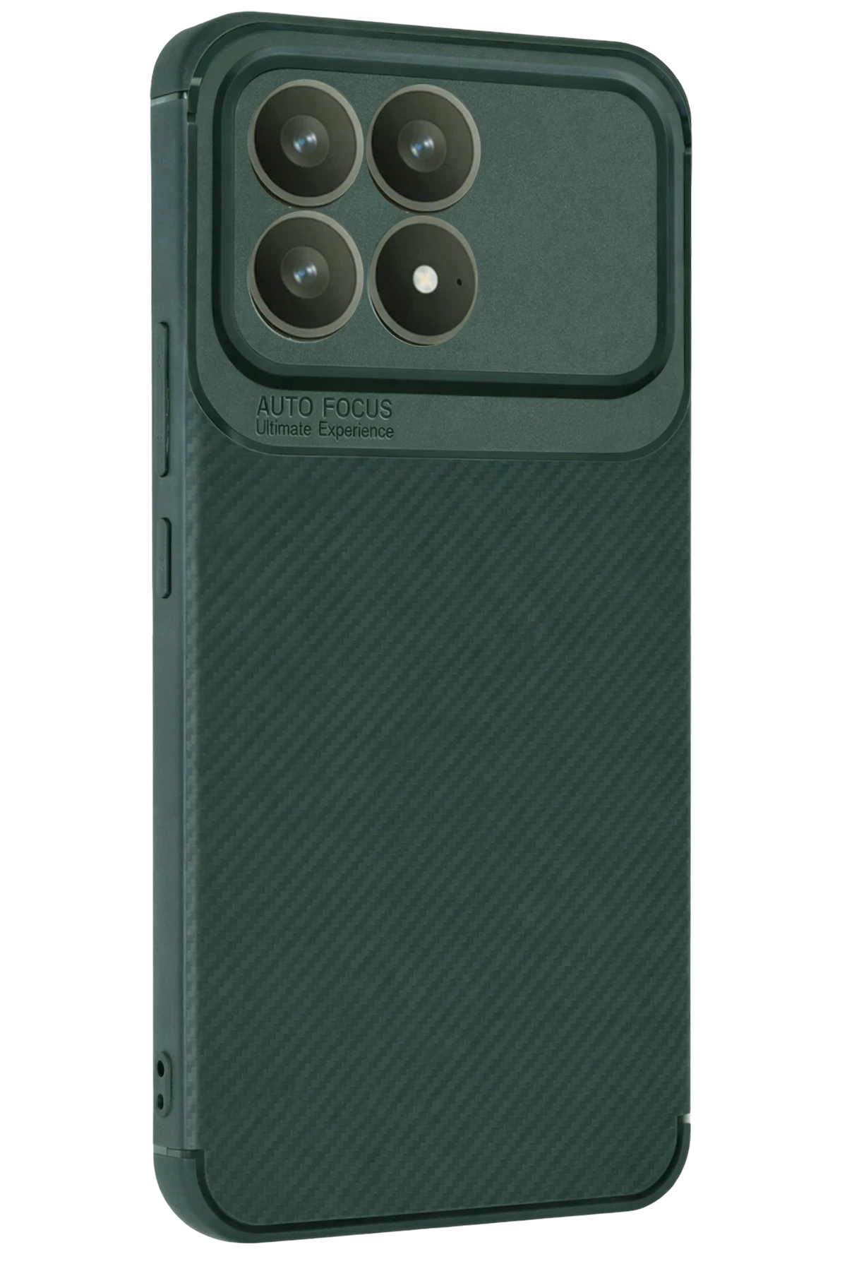 Newface Xiaomi Poco F8 Pro Auto Focus Karbon Kapak - Koyu Yeşil