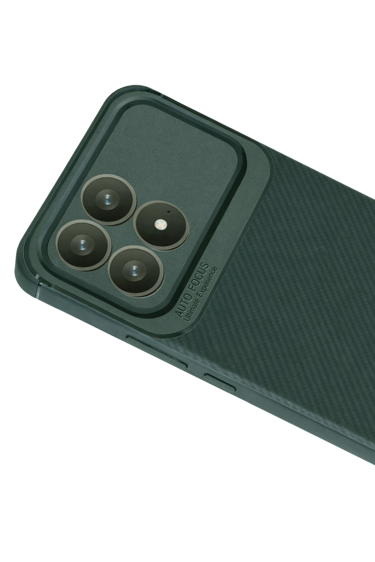 Newface Xiaomi Poco F8 Pro Auto Focus Karbon Kapak - Koyu Yeşil