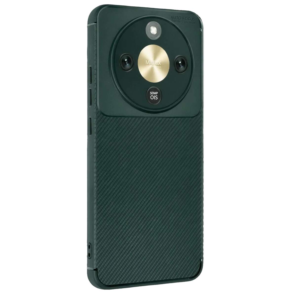 Newface Huawei Honor Magic 8 Lite Auto Focus Karbon Kapak - Koyu Yeşil
