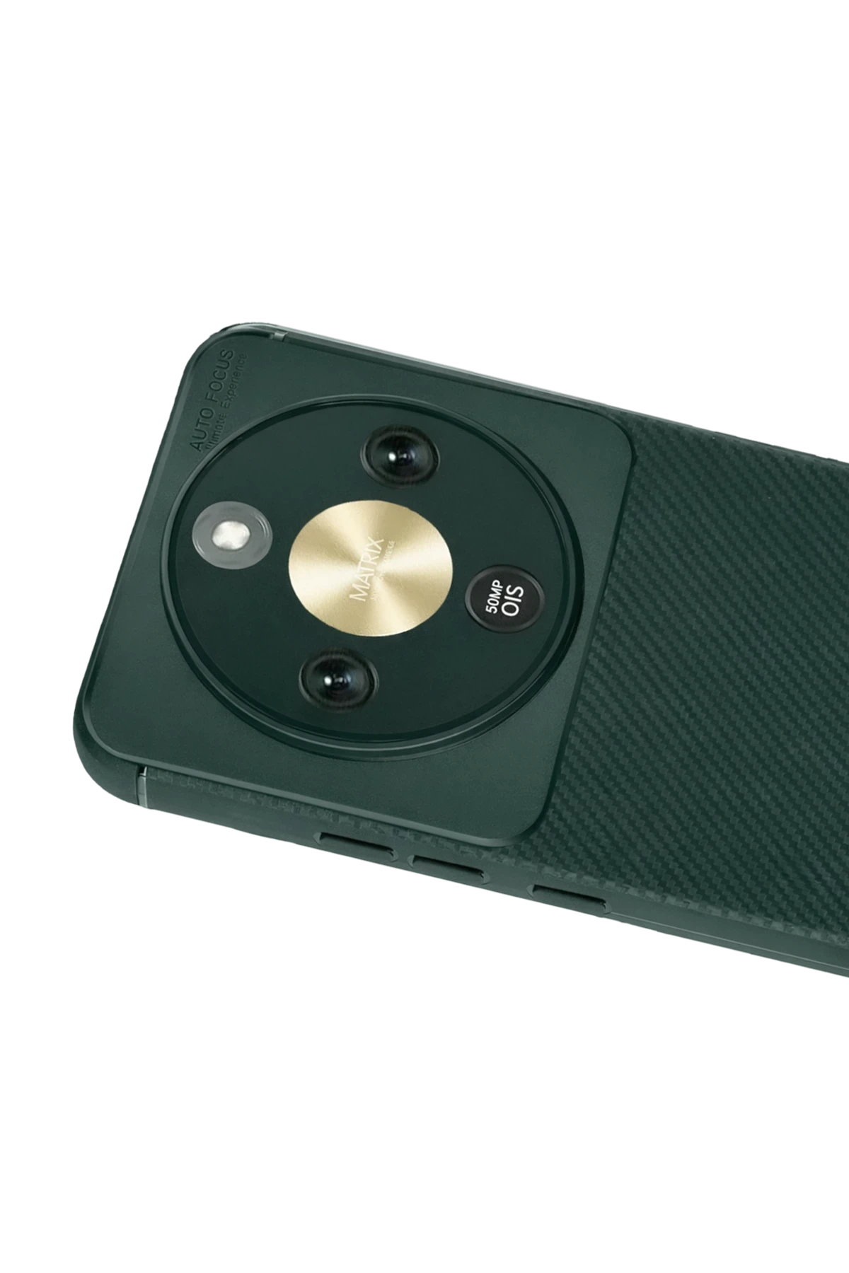 Newface Huawei Honor Magic 8 Lite Auto Focus Karbon Kapak - Koyu Yeşil