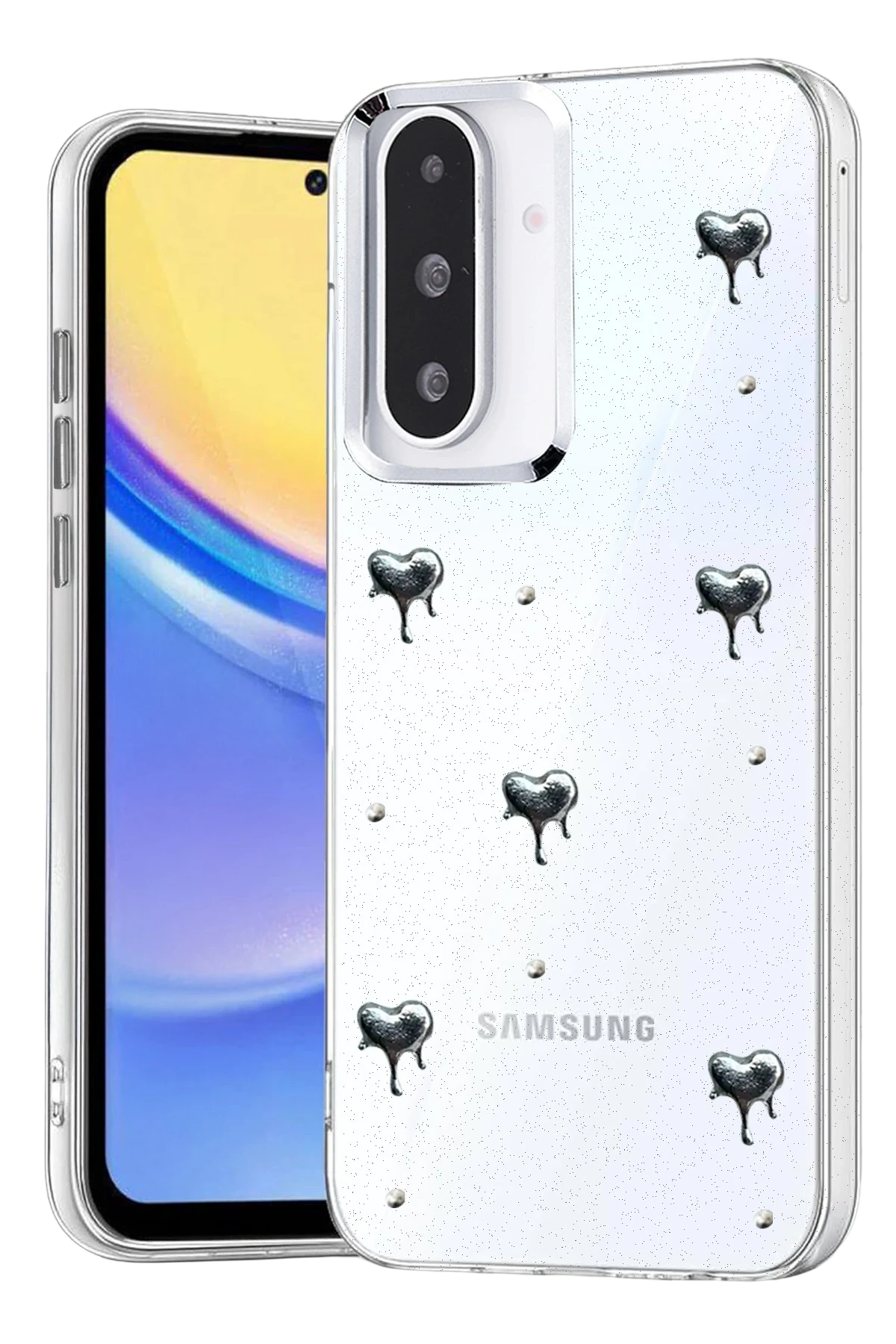 Newface Samsung Galaxy A26 Fiyonk Desenli Kapak - Desen 1