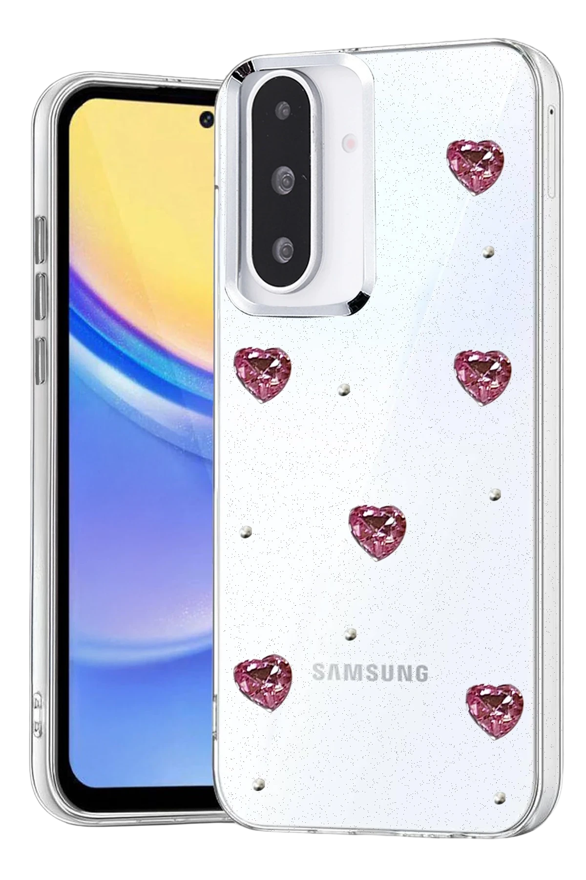 Newface Samsung Galaxy A26 Fiyonk Desenli Kapak - Desen 3