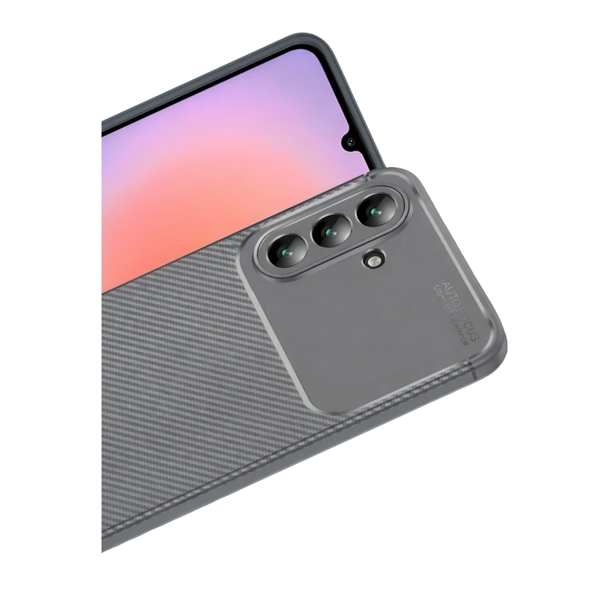 Newface Samsung Galaxy A57 5G Auto Focus Karbon Kapak - Gri — görsel 4
