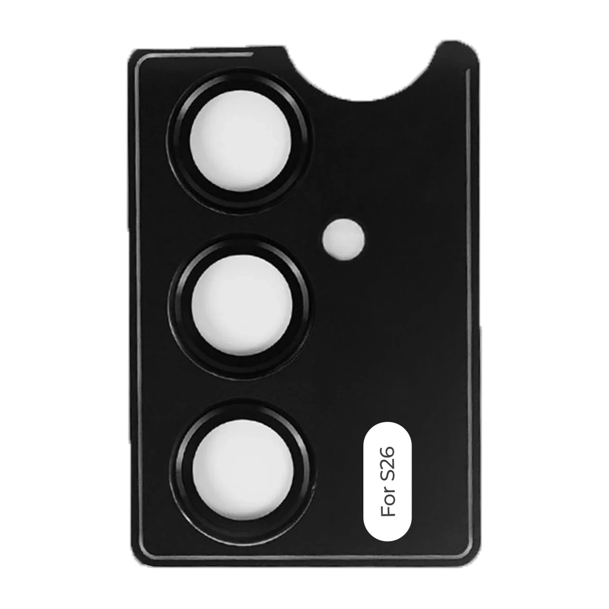 URR Samsung Galaxy S26 AR Kamera Lens Koruyucu - Siyah