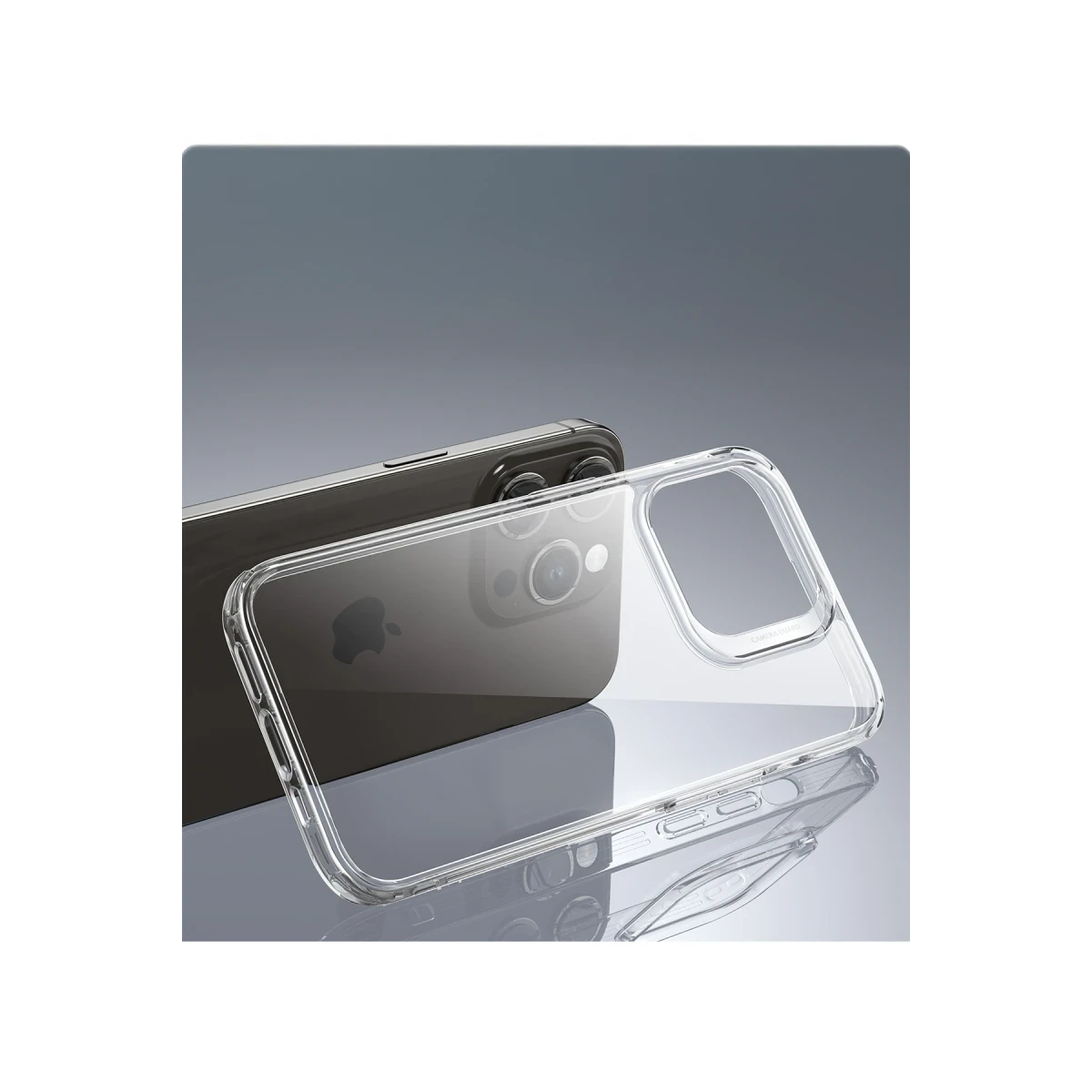 ESR Apple iPhone 15 Pro Ice Shield Tempered Cam Kılıf - Şeffaf
