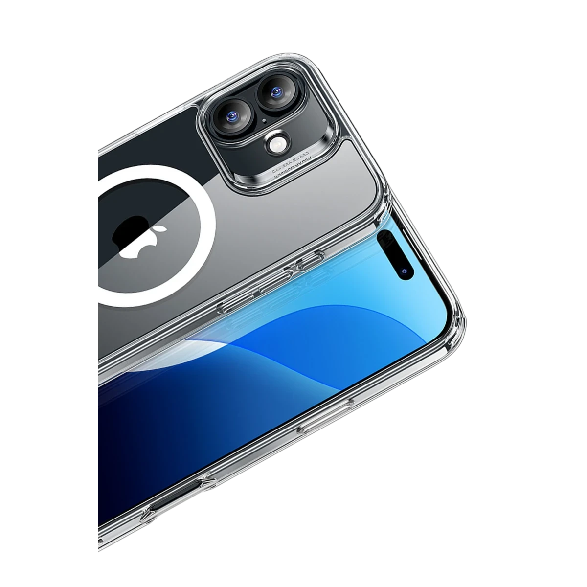 ESR Apple iPhone 16 Classic Hybrid Magsafe Kapak + Cam Hediyeli Set - Şeffaf