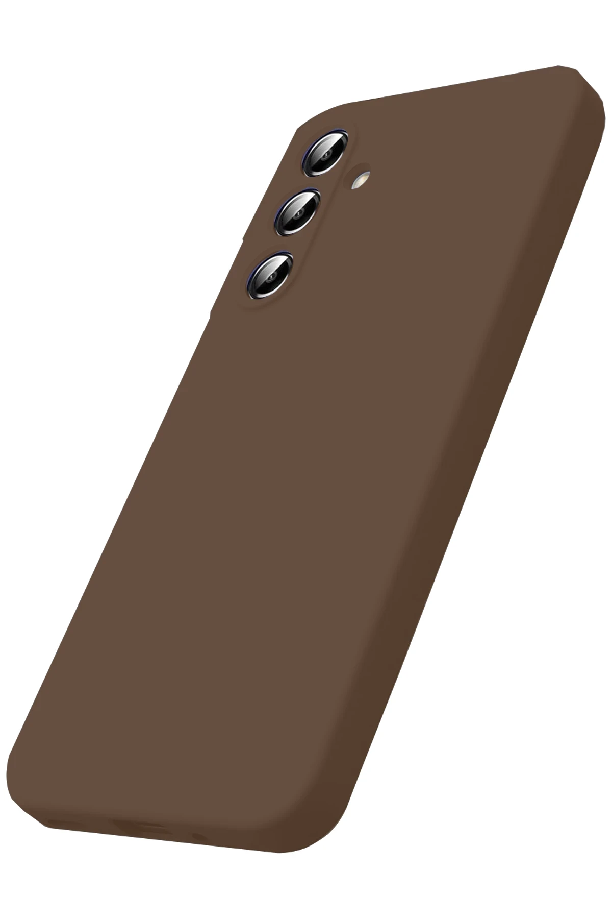 Newface Samsung Galaxy A37 5G First Silikon - Kahverengi