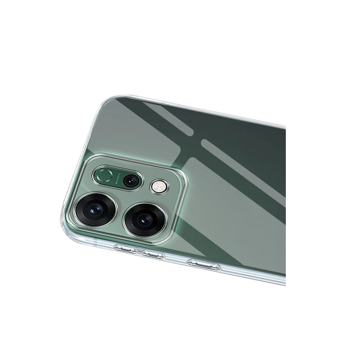Newface Oppo Reno 14 Kılıf Lüx Şeffaf Silikon - Şeffaf — görsel 8