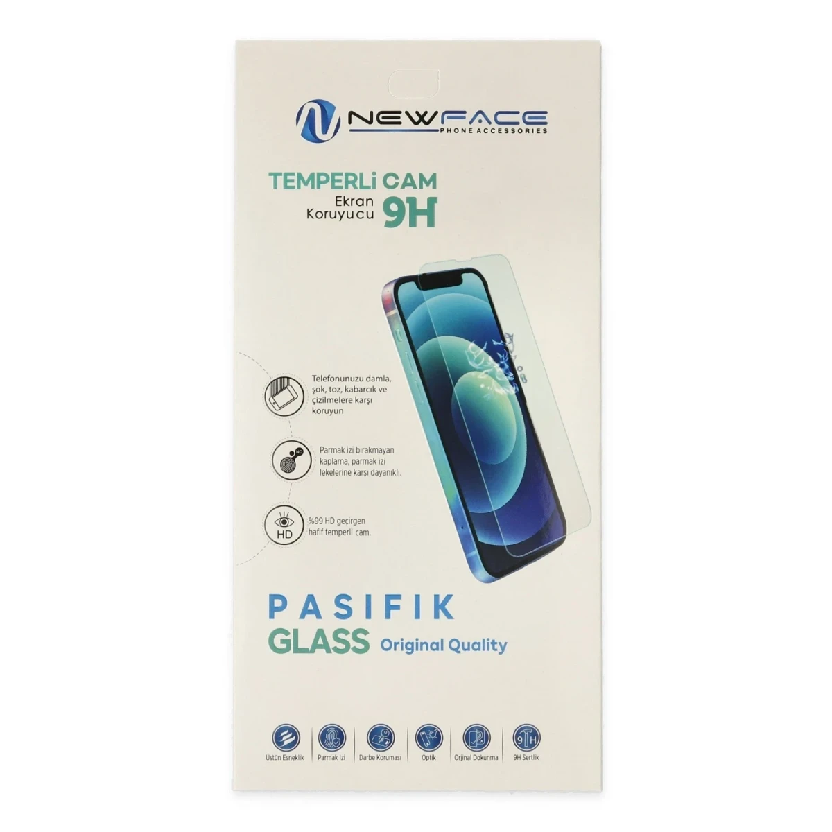 Newface Apple iPhone 14 Pro Max Pasifik Cam Ekran Koruyucu — görsel 6