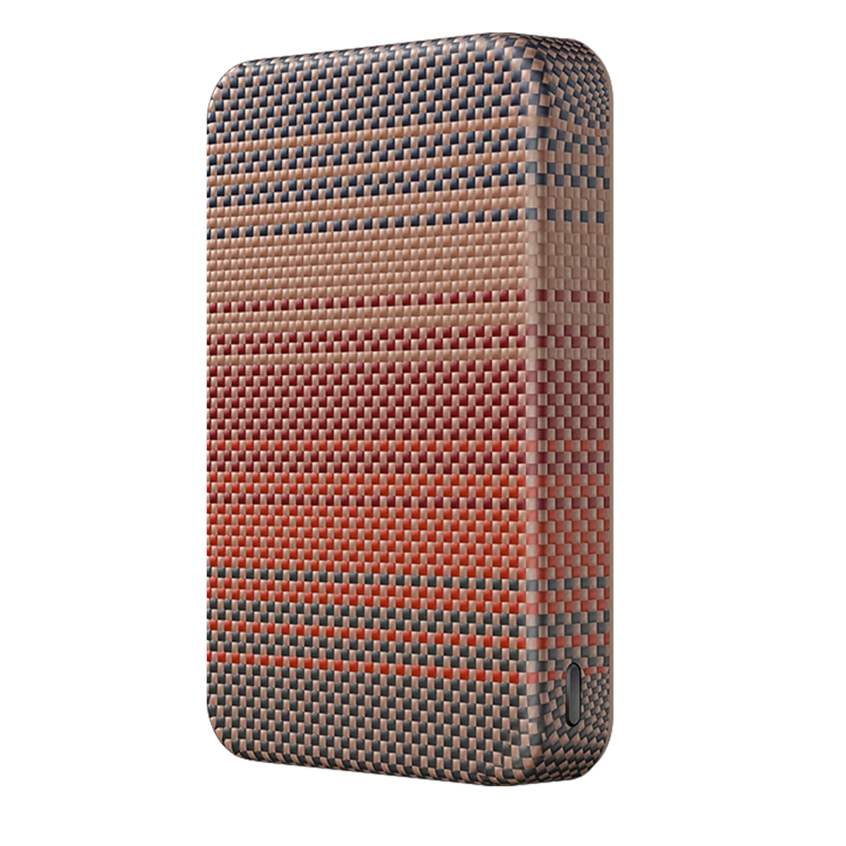 Keephone PB56 Kavos Kevlar 10.000 mAh 20W Type-C ve Semi Solid Destekli Powerbank - Sunrise