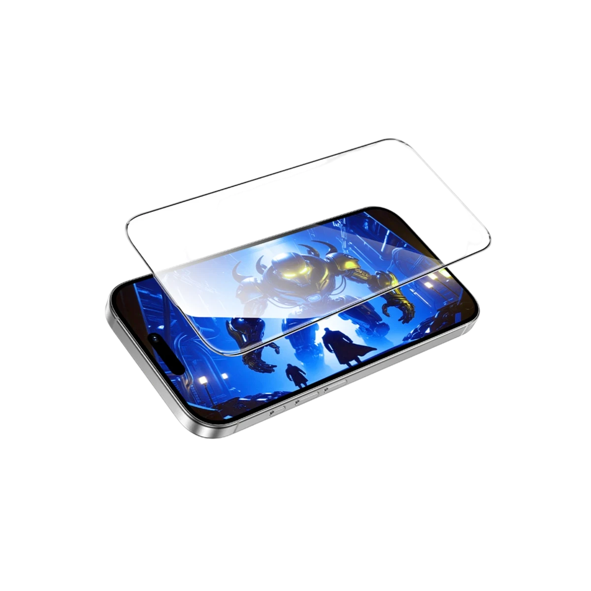 Hoco. Apple iPhone 17 Pro Max Bear Shield Corning Cam Ekran Koruyucu - Siyah