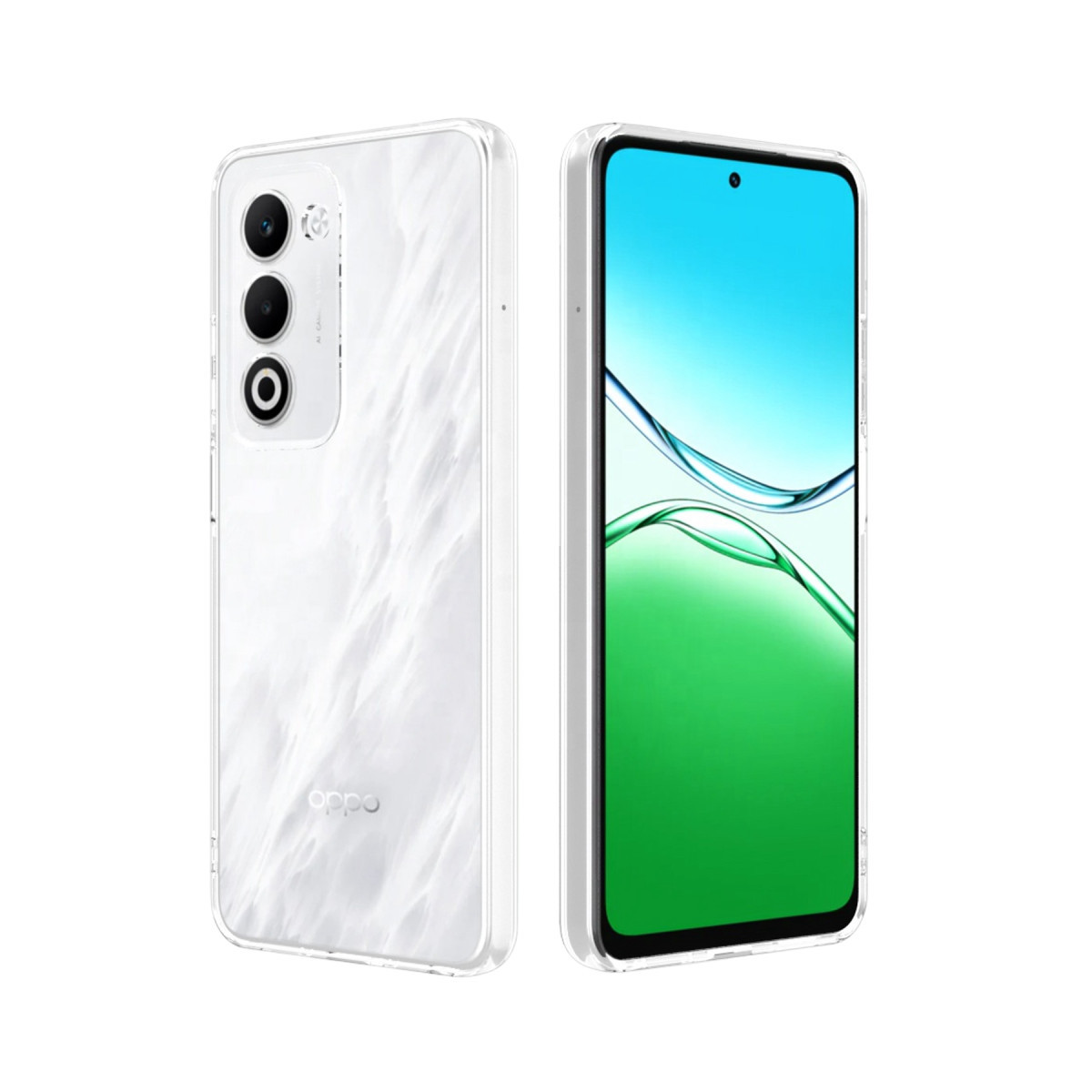 Newface Oppo A5 4G Lüx Şeffaf Silikon - Şeffaf — görsel 10